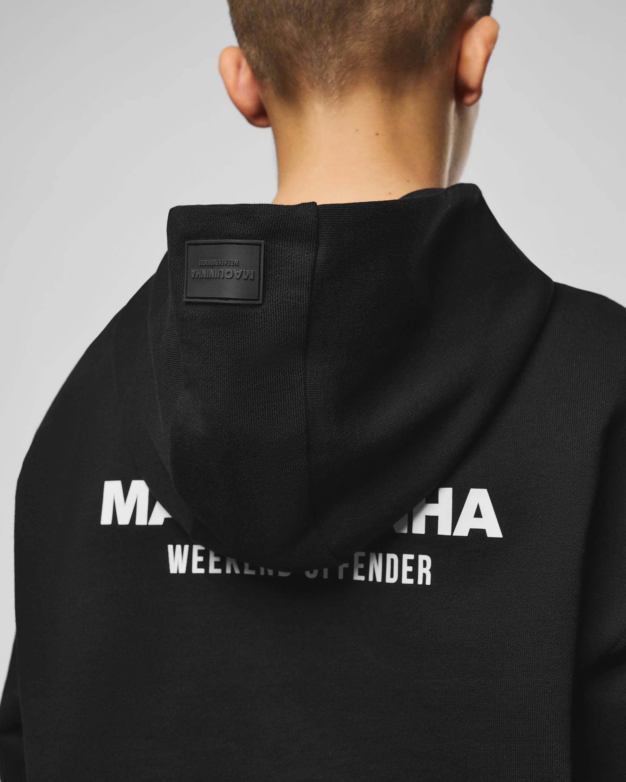 Kids Renzo Hoodie Black - Image 6