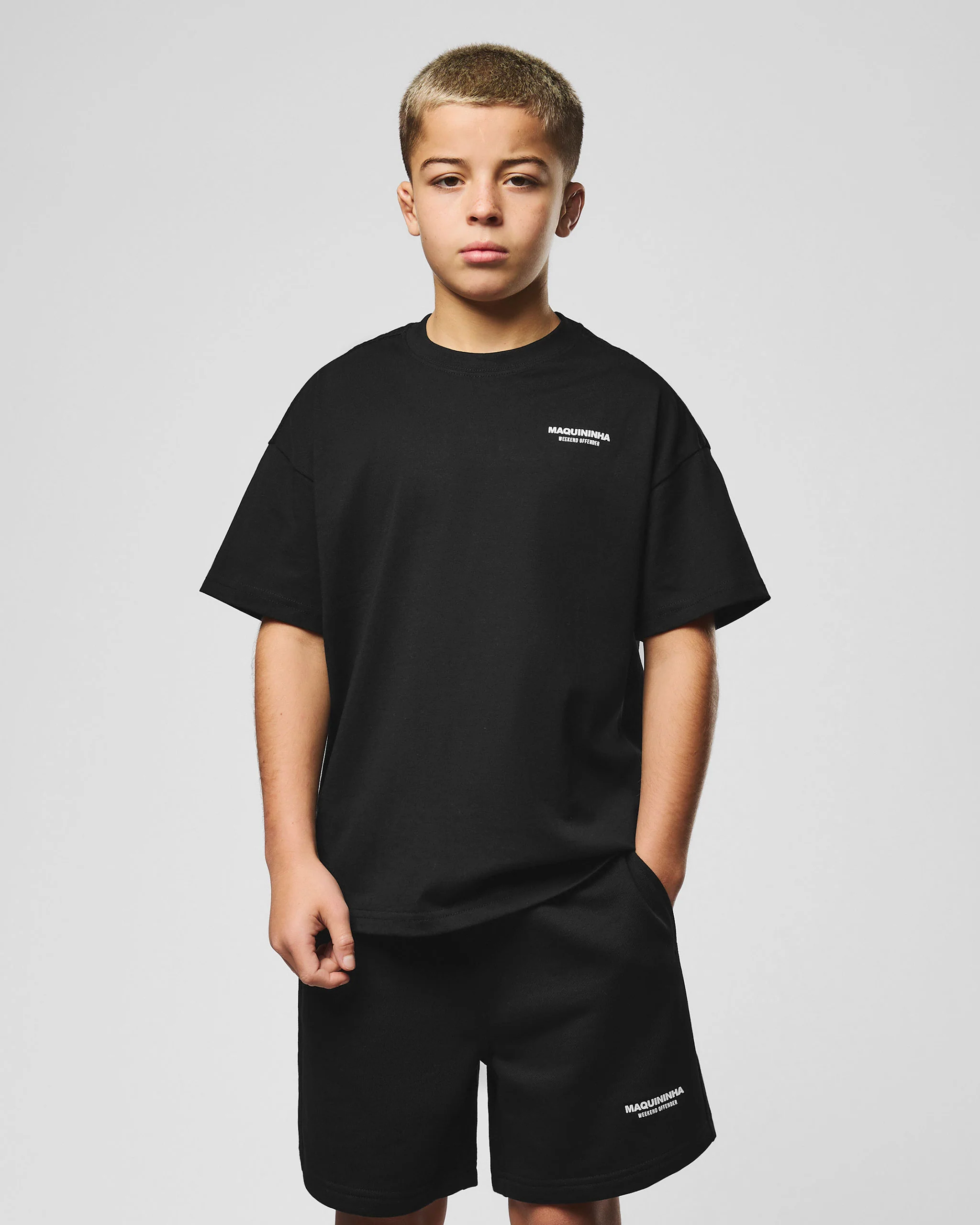 Kids Rickson T-Shirt Black - Image 4