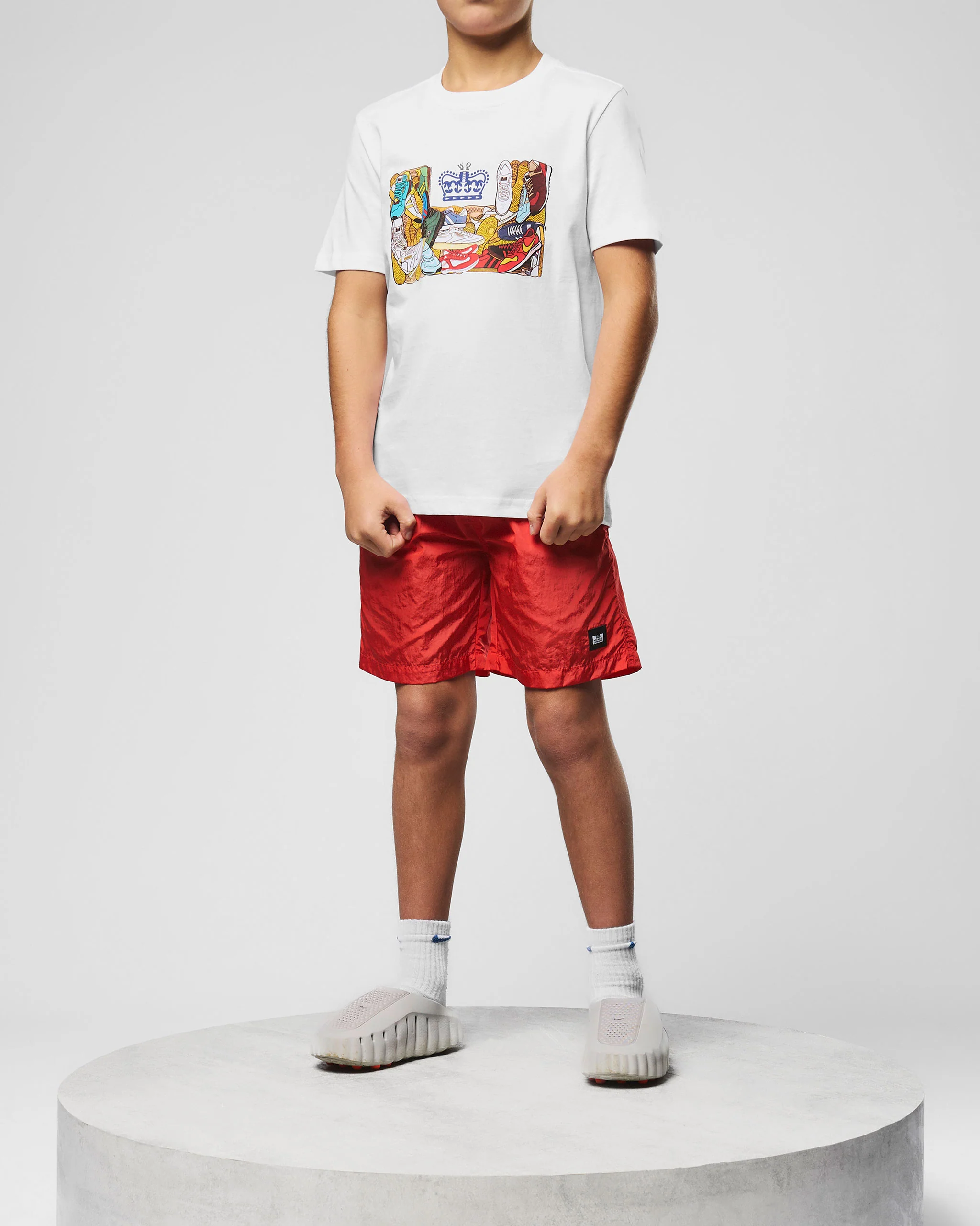 Kids Stacks Swim Shorts Watermelon - Image 3