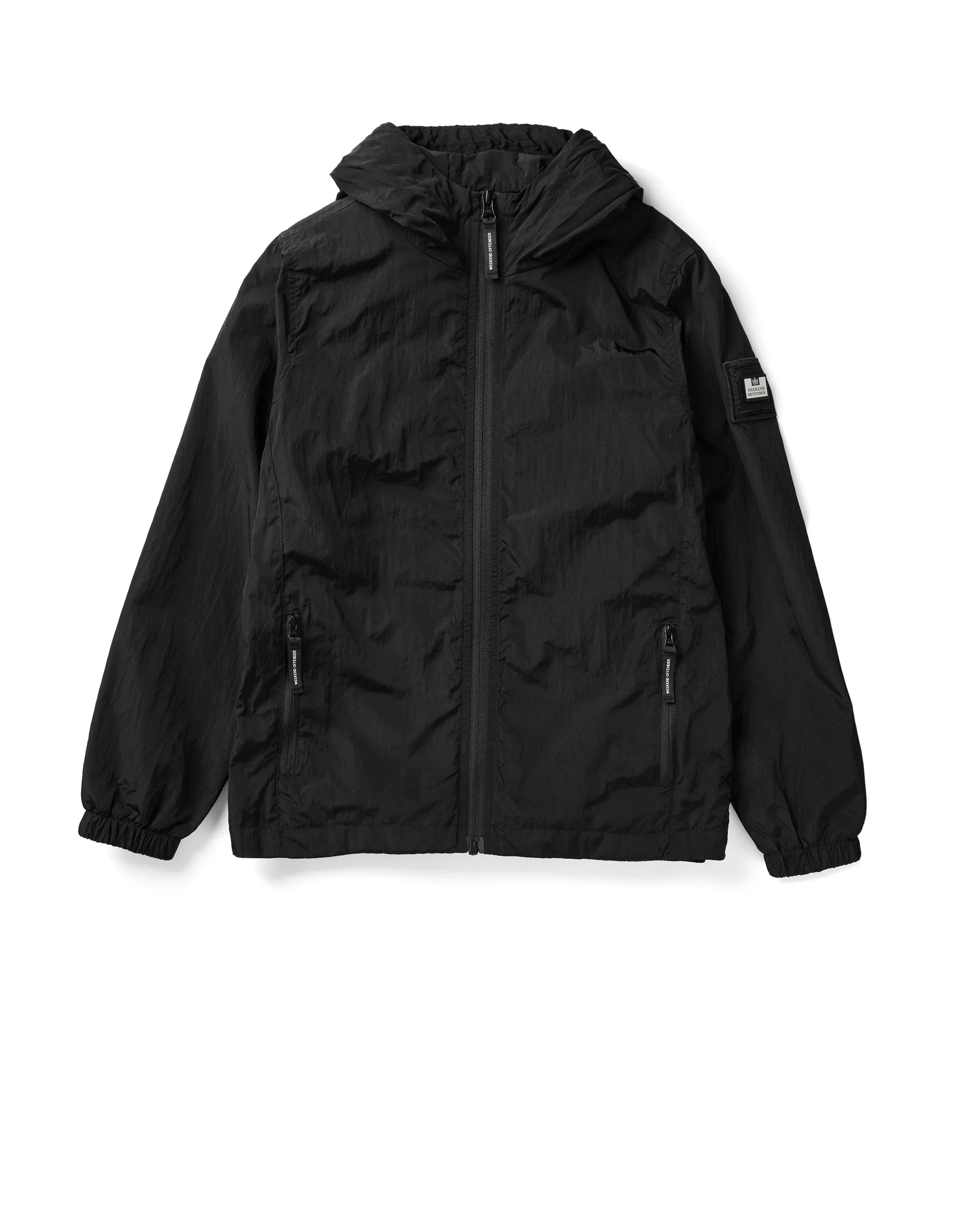 Kids Technician Mesh Lined Jacket Black