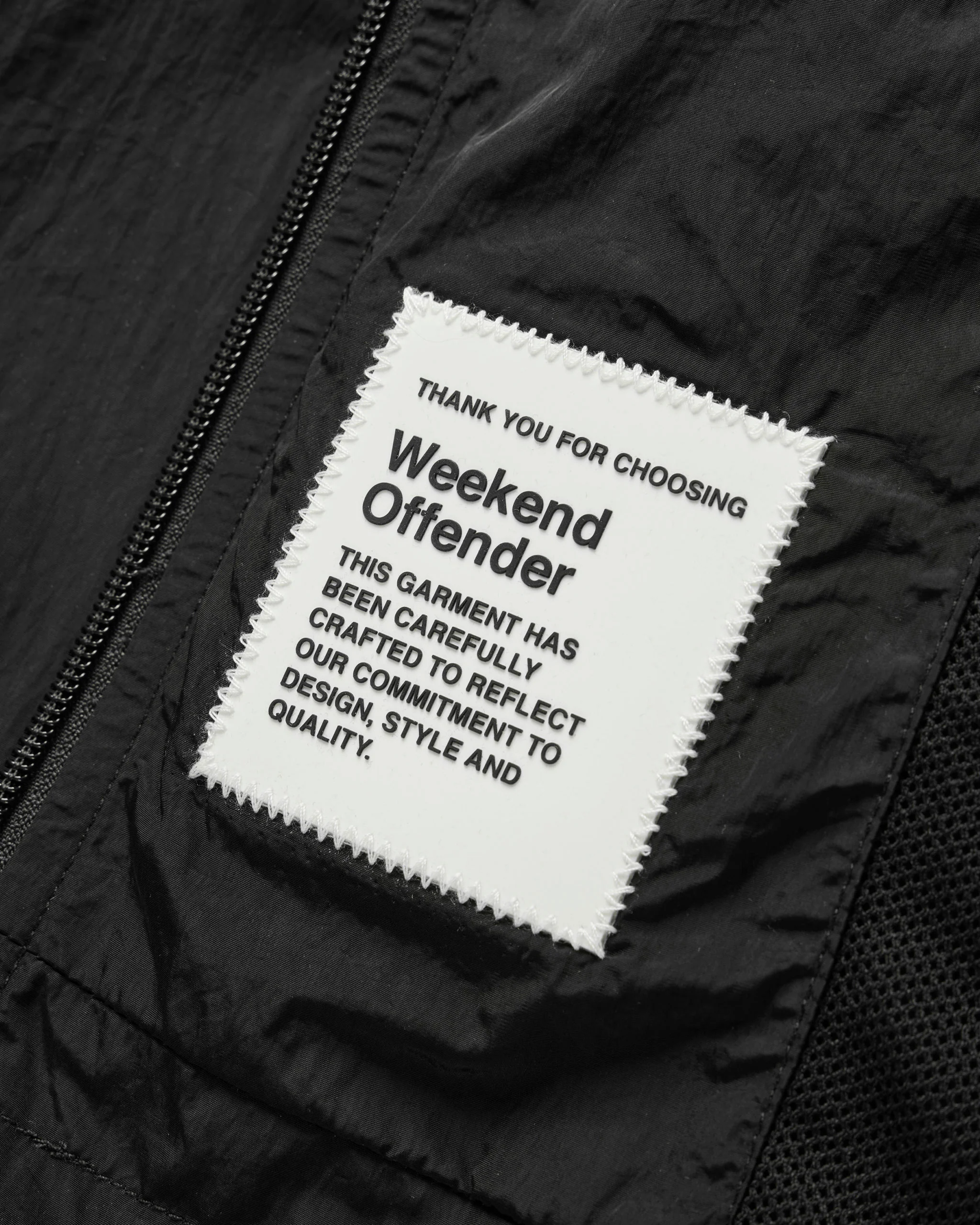 Kids Technician Mesh Lined Jacket Black - Image 6