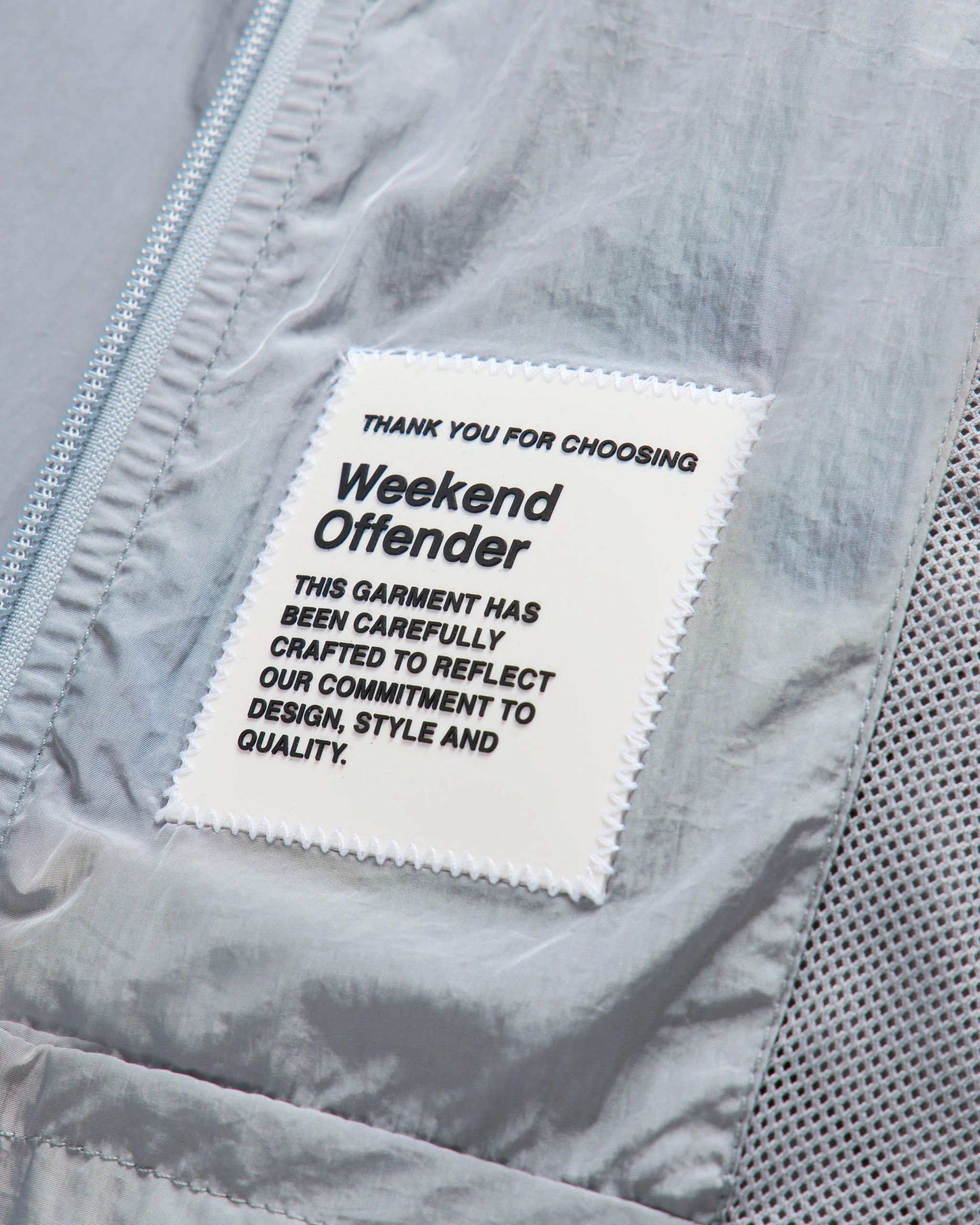 Kids Technician Mesh Lined Jacket Smokey Grey - Image 6
