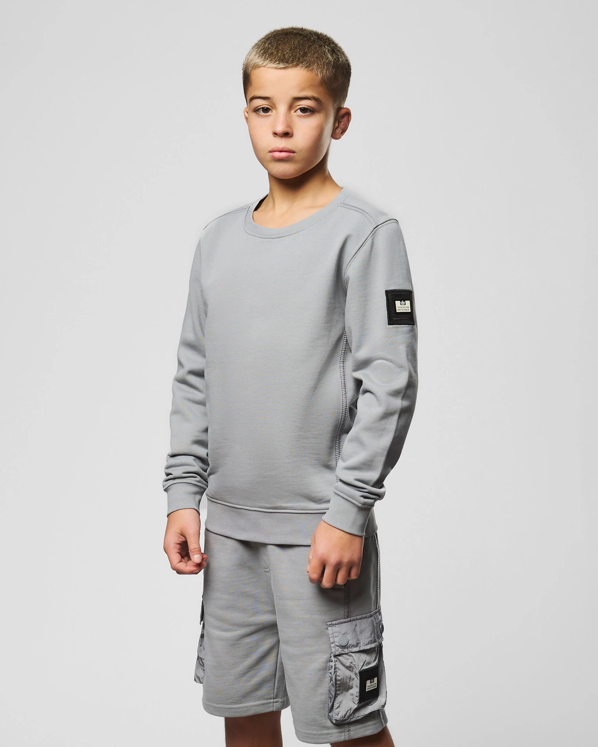 Kids Thunder Sweatshirt Smokey Grey - Image 2