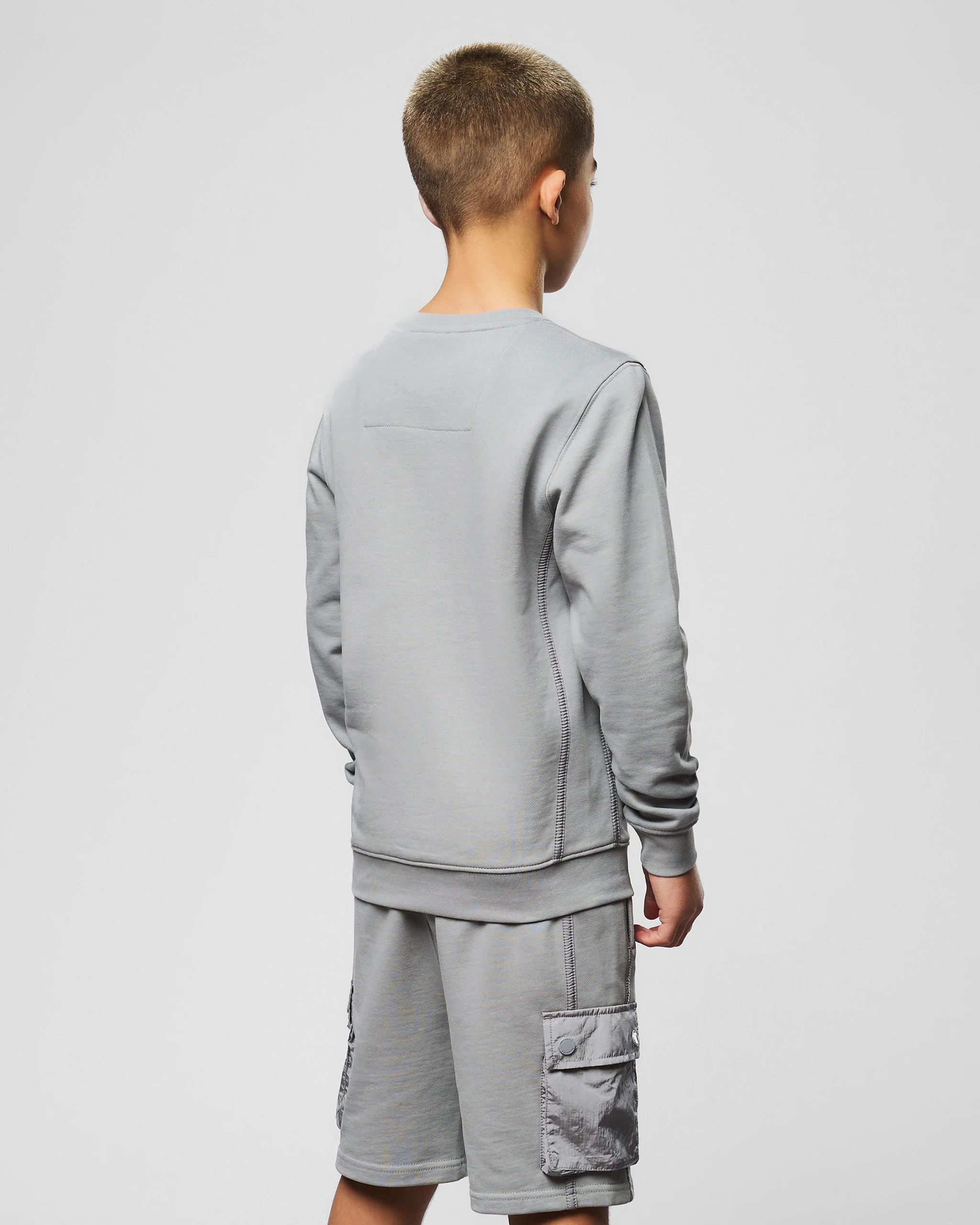 Kids Thunder Sweatshirt Smokey Grey - Image 4