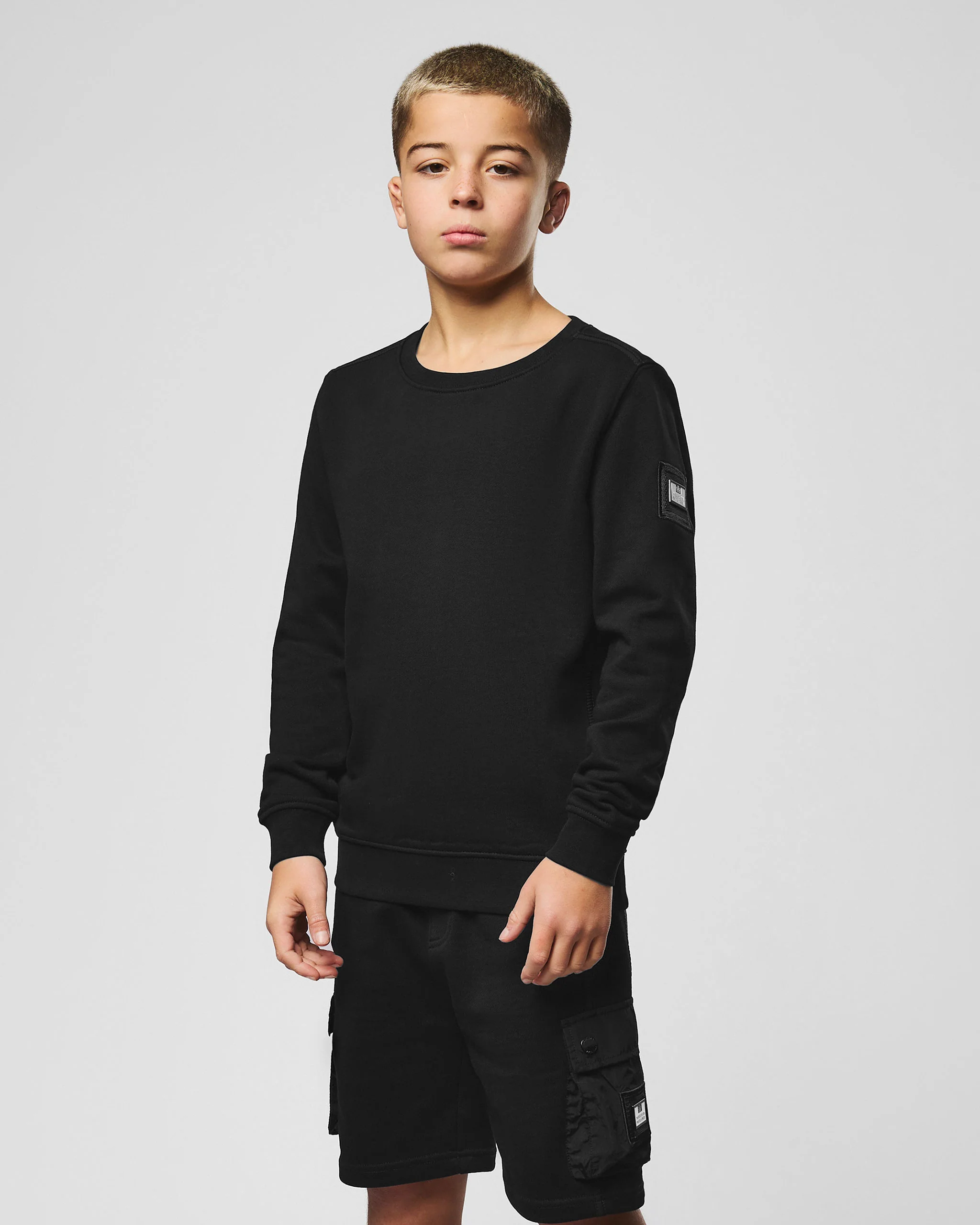 Kids Thunder Sweatshirt Black - Image 3