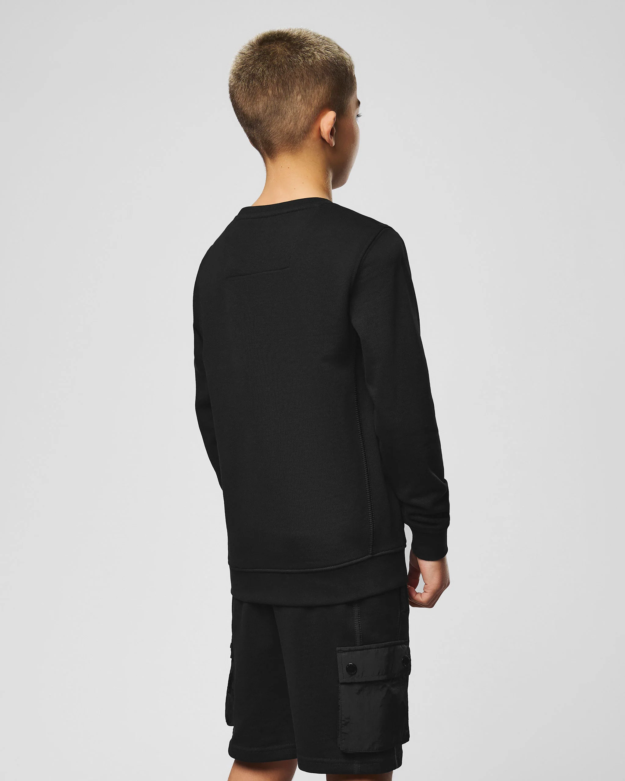 Kids Thunder Sweatshirt Black - Image 4