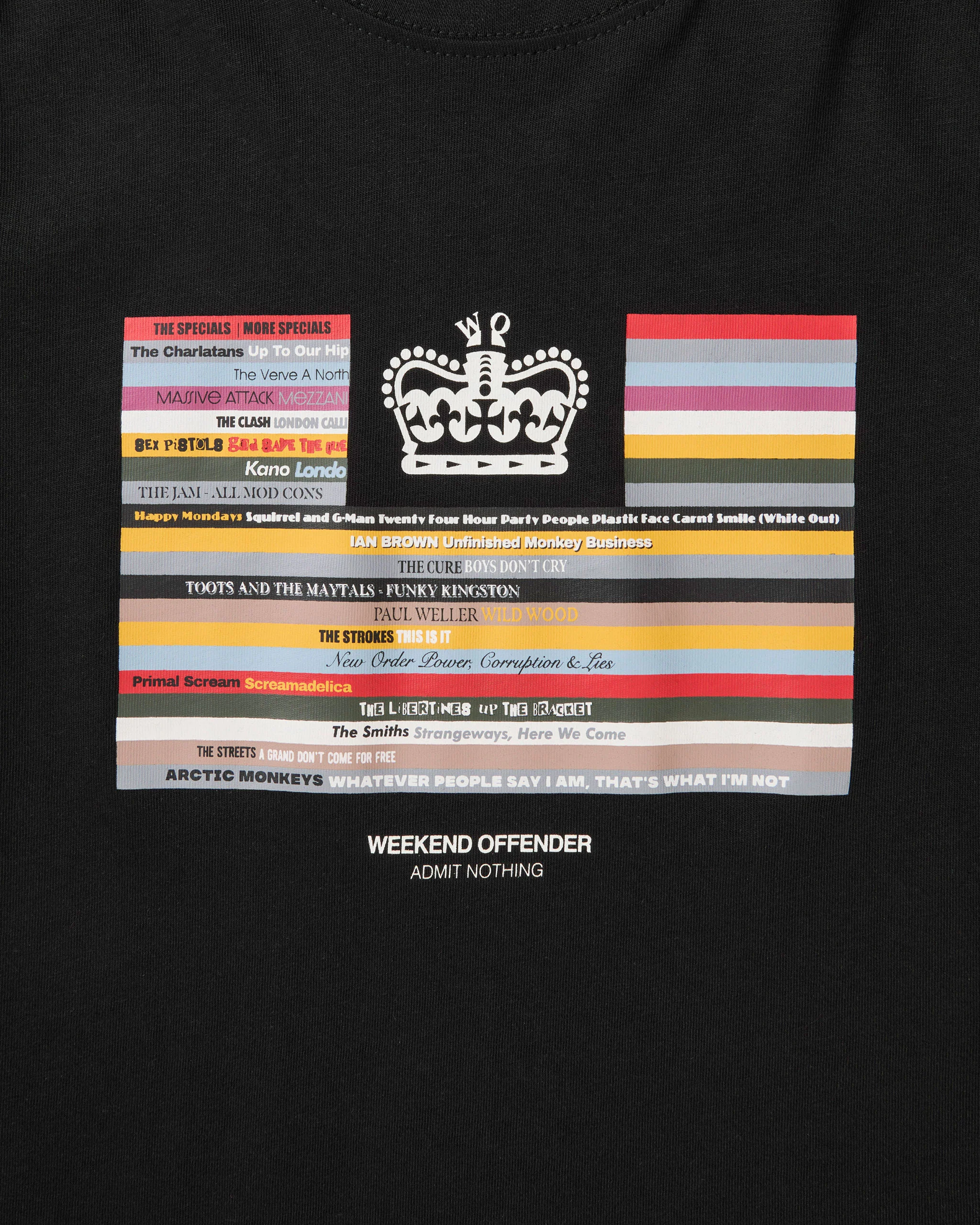 Kids Vinyl Graphic T-Shirt Black - Image 2