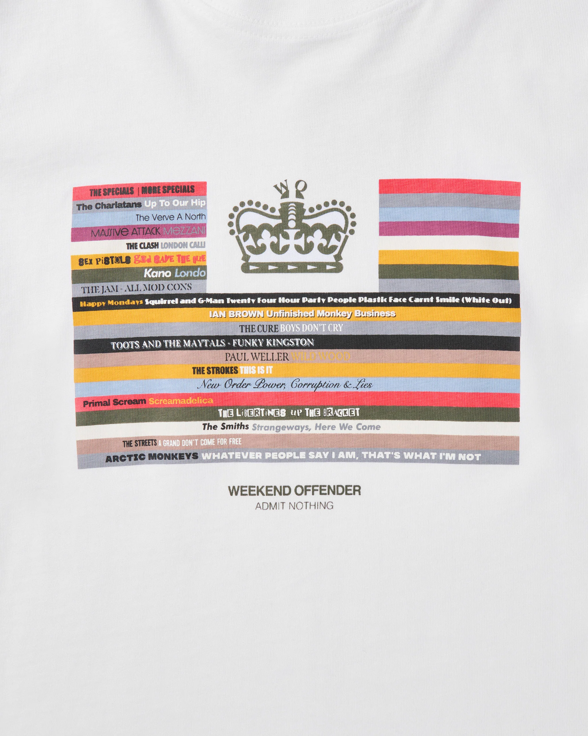 Kids Vinyl Graphic T-Shirt White - Image 5