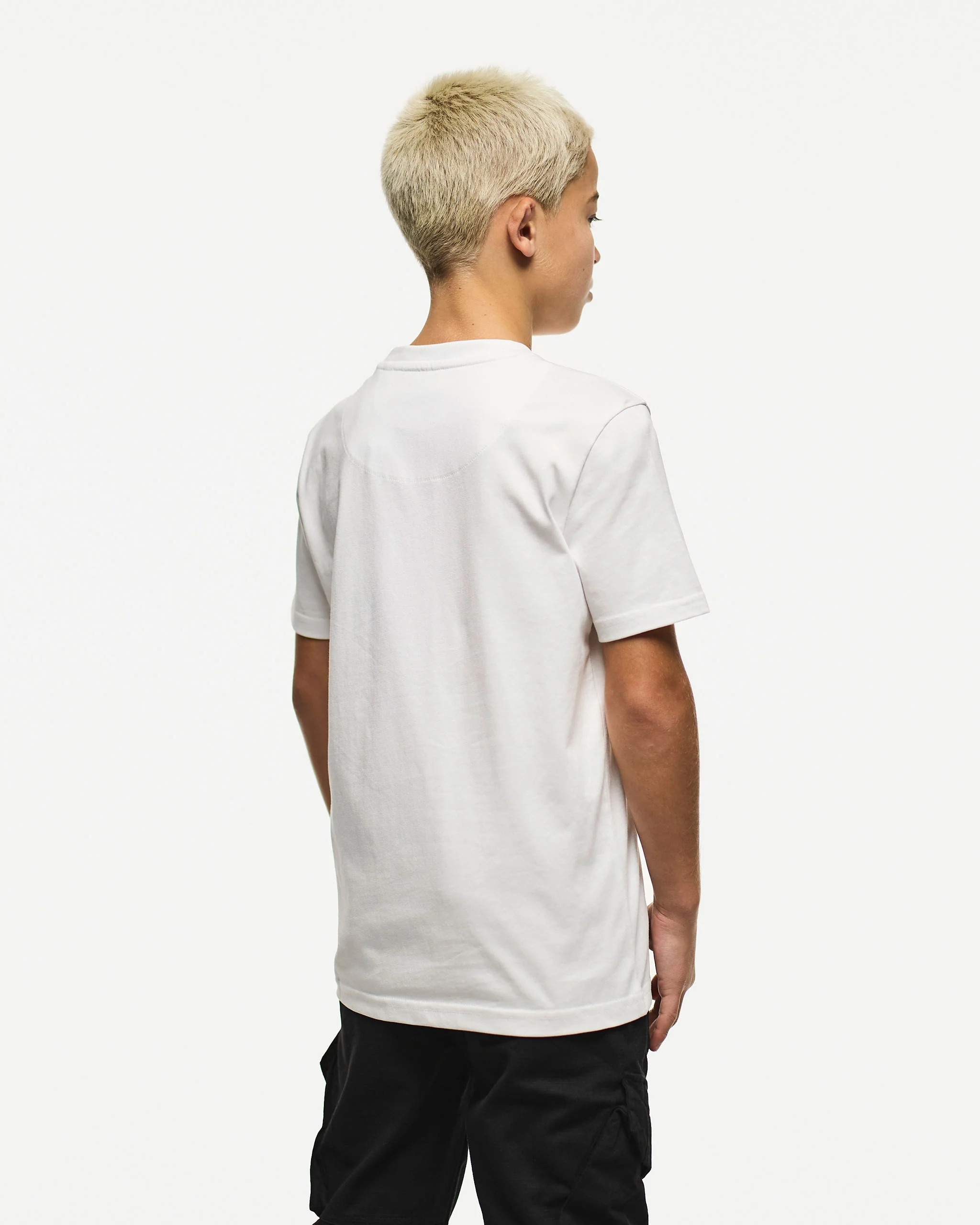 Kids Vision Graphic T-Shirt White - Image 4