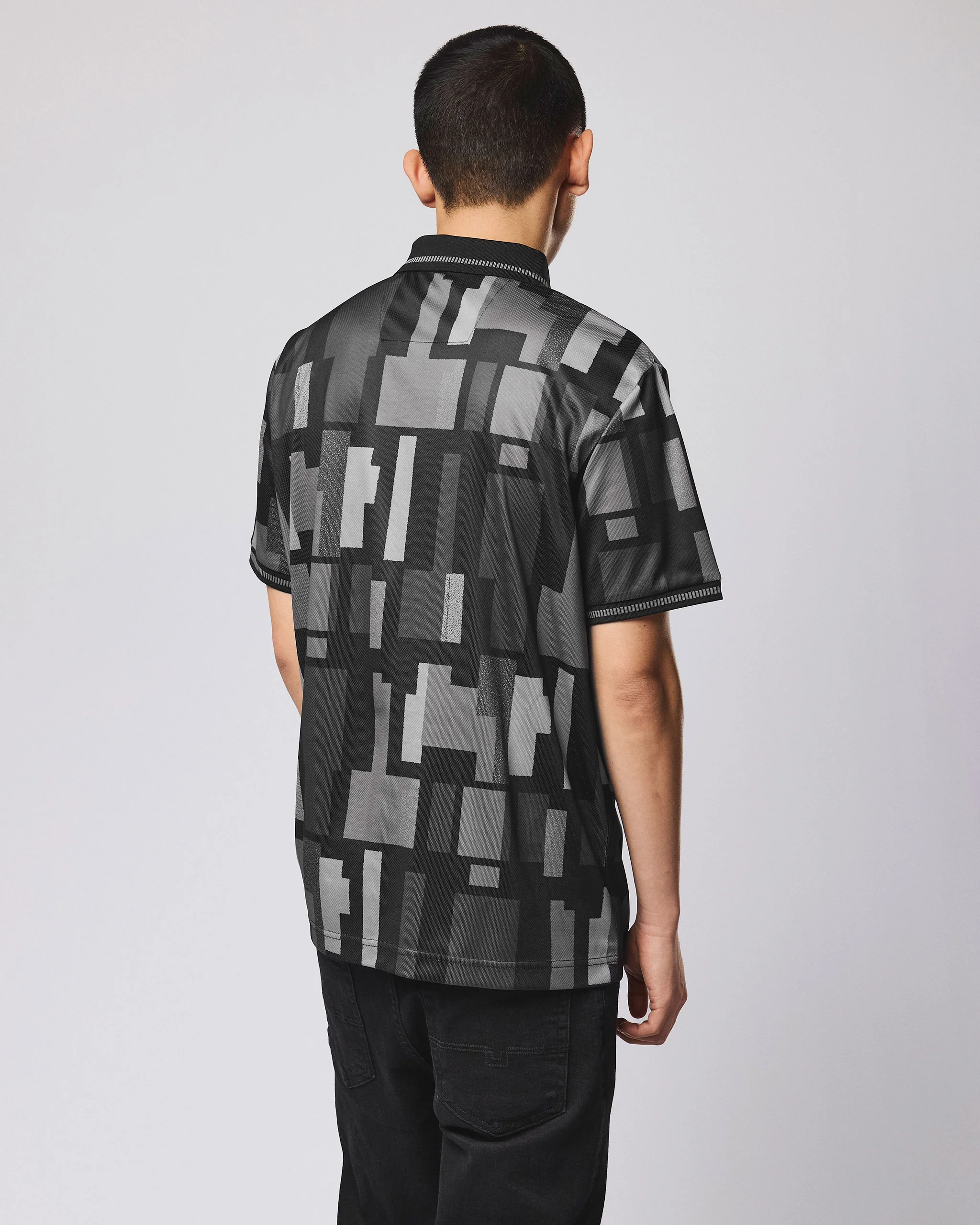Kiffan Football Shirt Black - Image 4