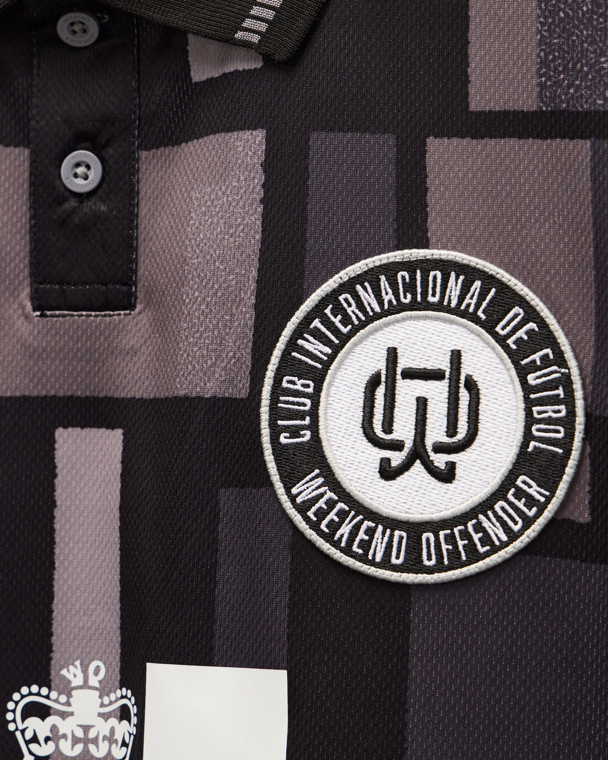 Kiffan Football Shirt Black - Image 5
