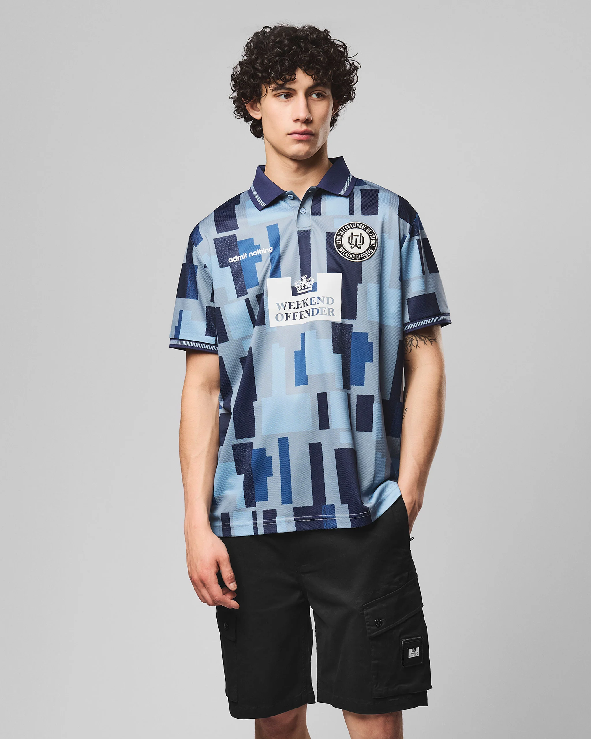 Kiffan Football Shirt Smokey Grey - Image 2
