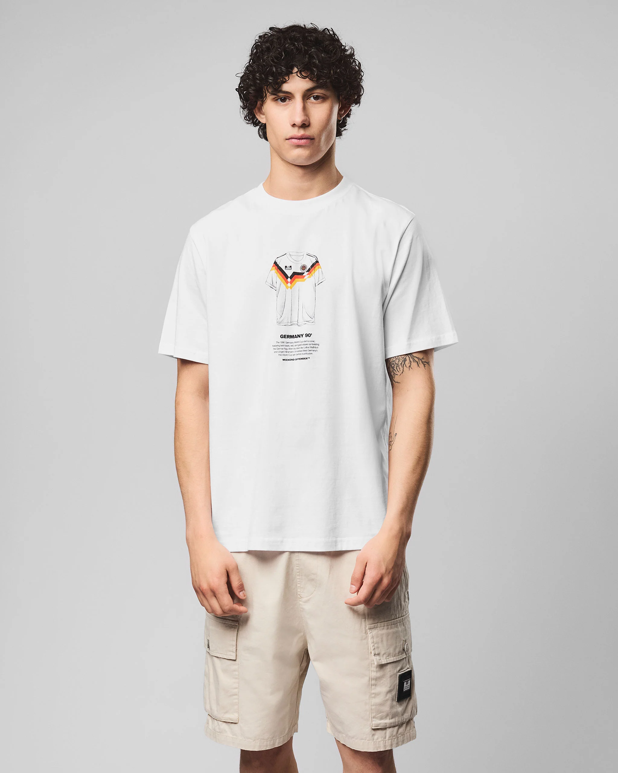 Klinsmann Graphic T-Shirt White - Image 3