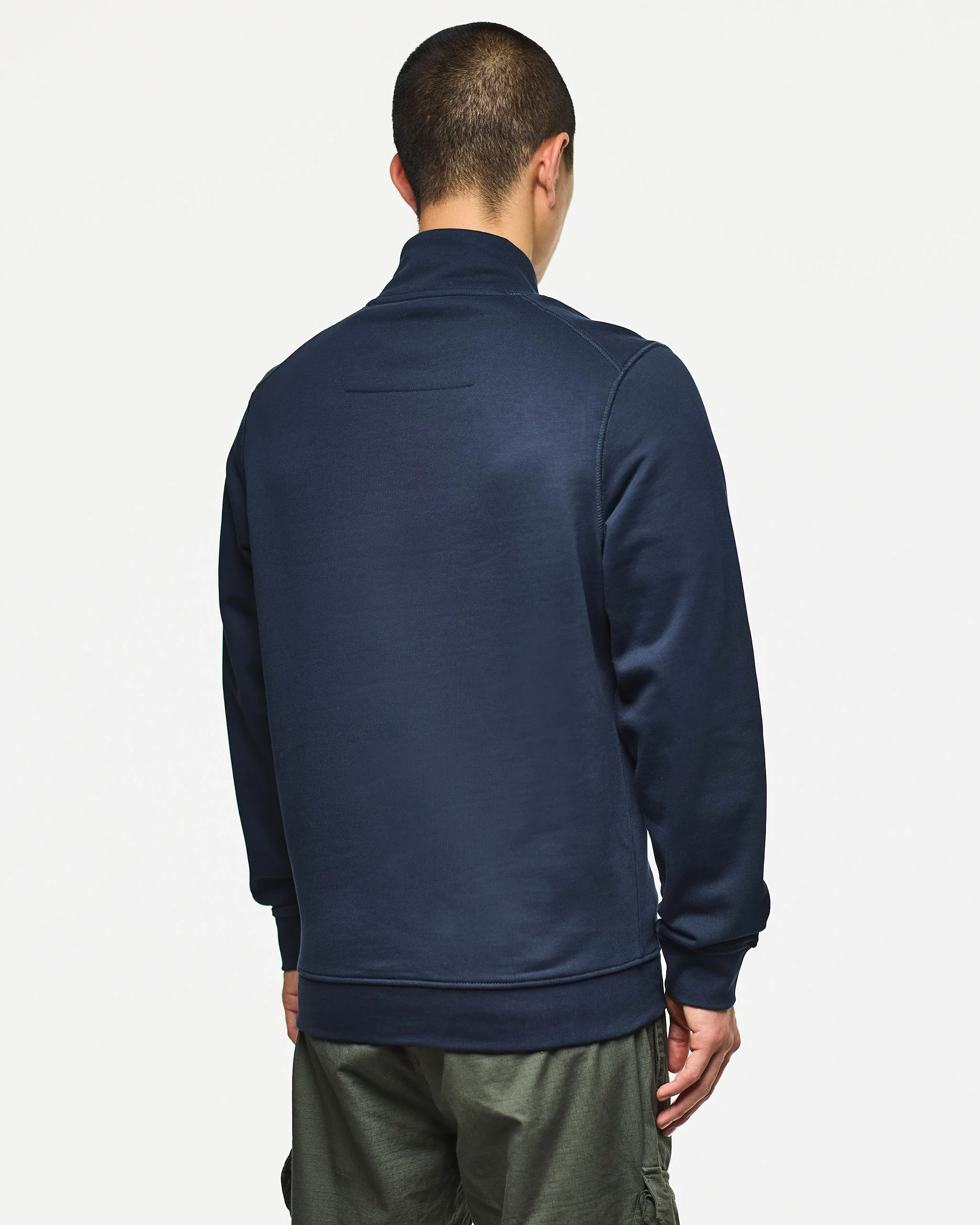 Kraviz Quarter Zip Sweatshirt Navy - Image 4
