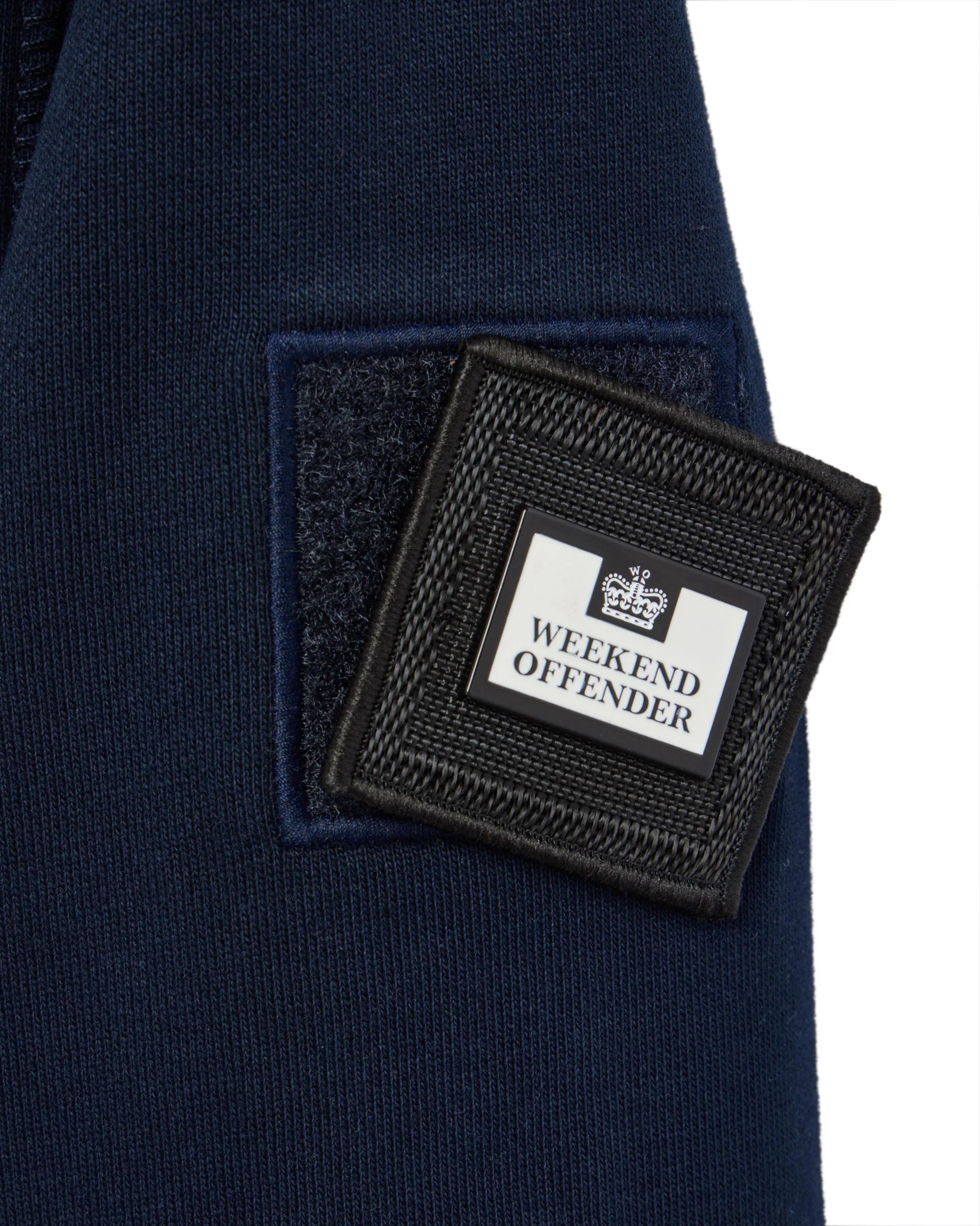 Kraviz Quarter Zip Sweatshirt Navy - Image 6