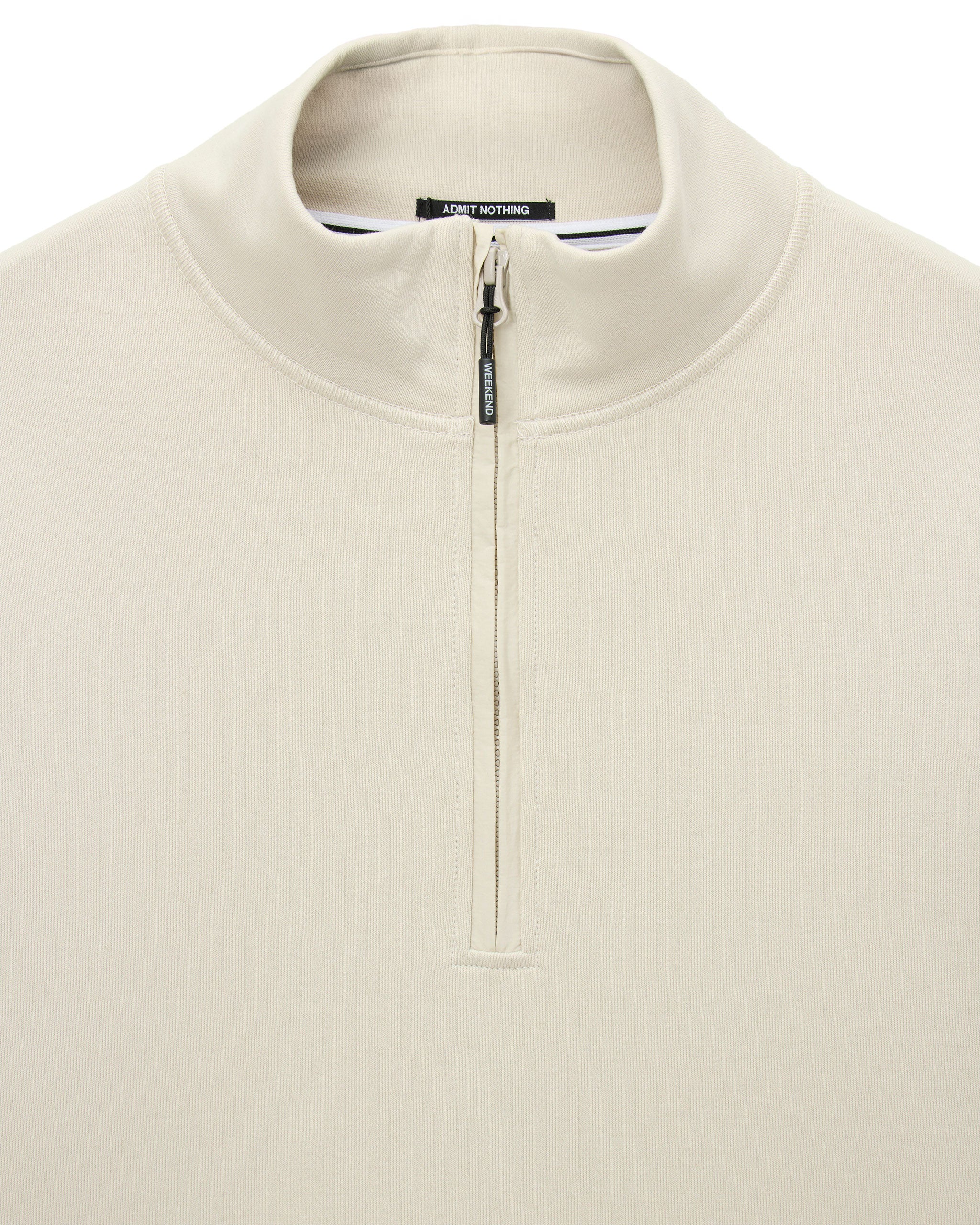 Kraviz Quarter Zip Sweatshirt Cement - Image 5