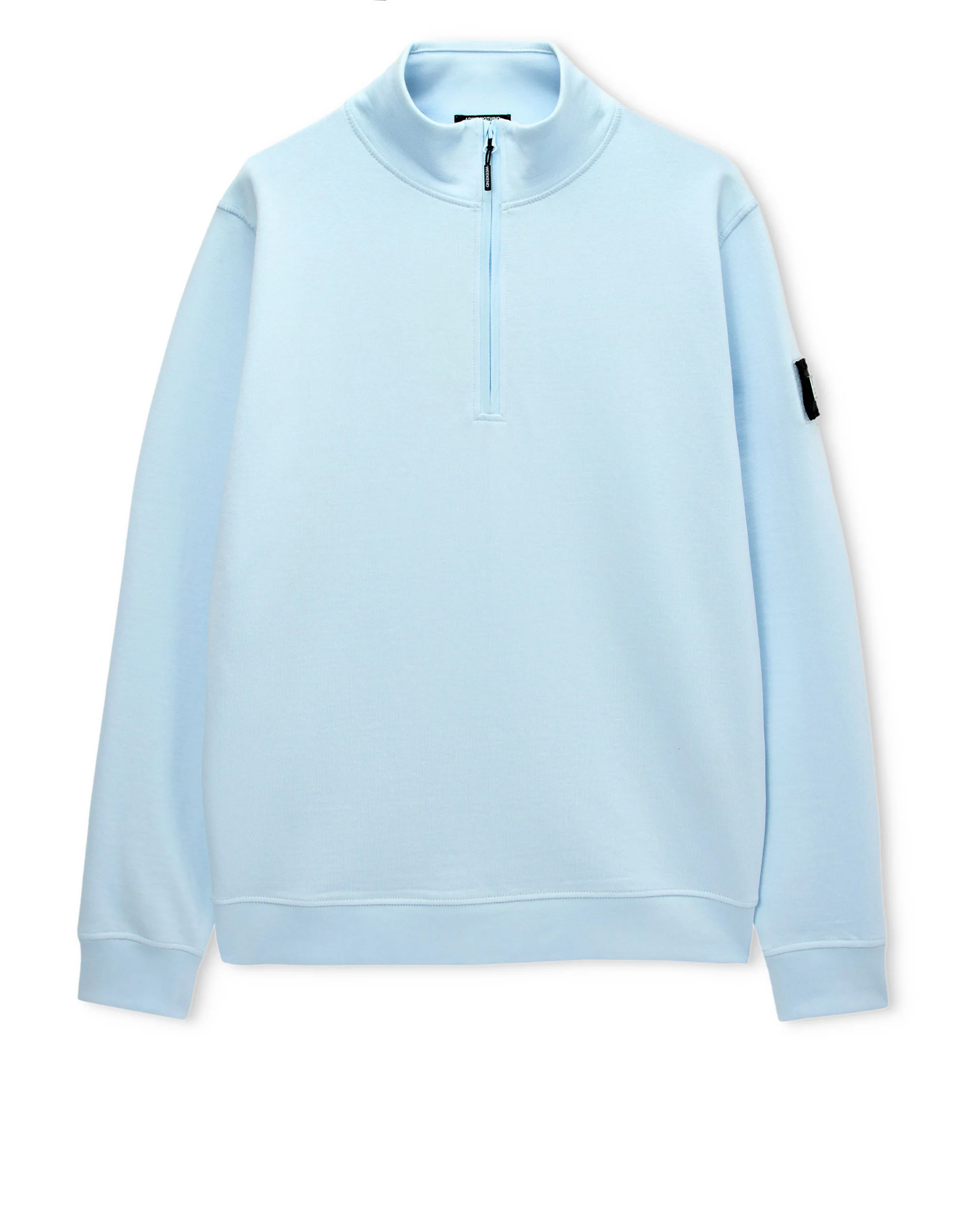 Kraviz Quarter Zip Sweatshirt Sky Blue