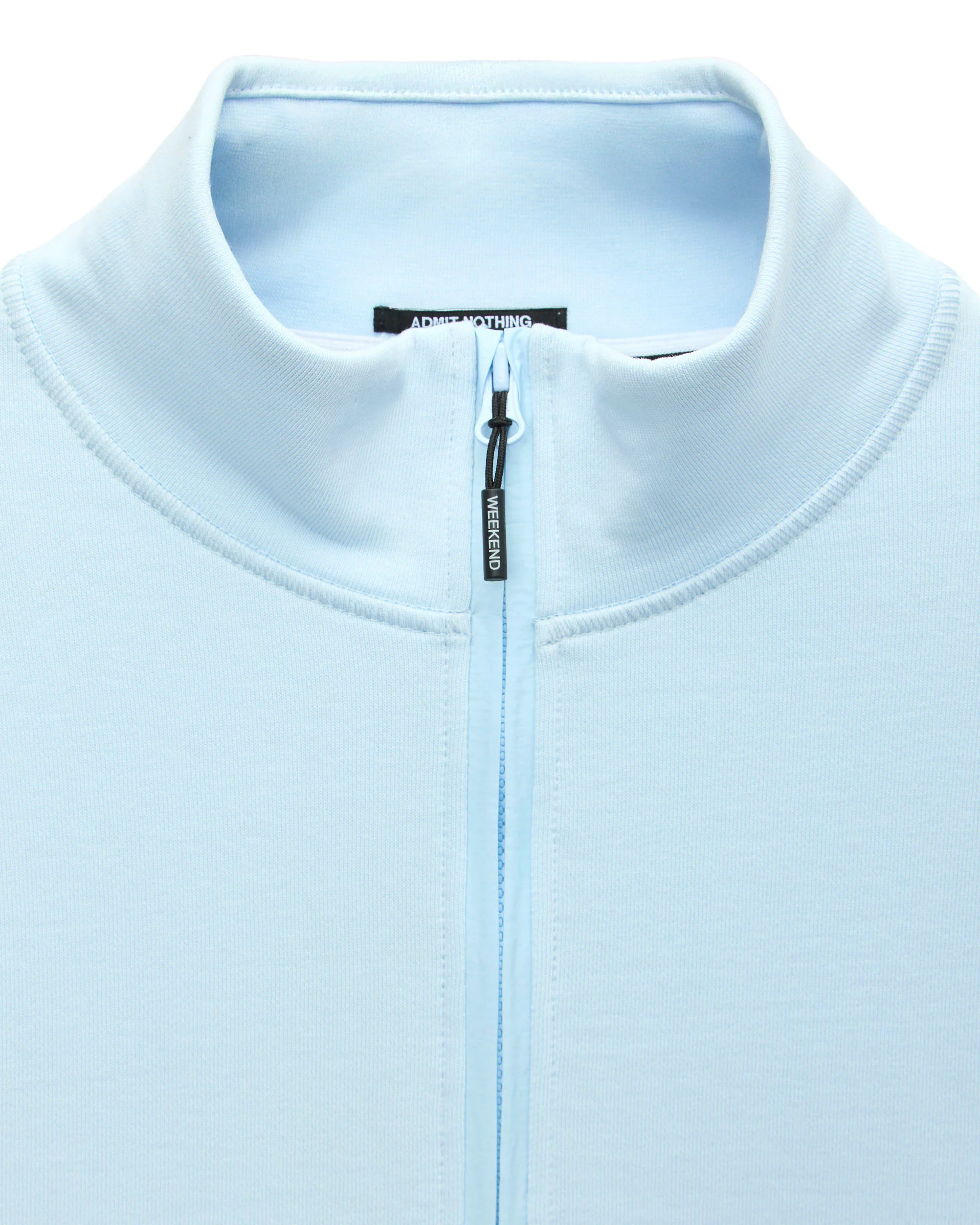 Kraviz Quarter Zip Sweatshirt Sky Blue - Image 5