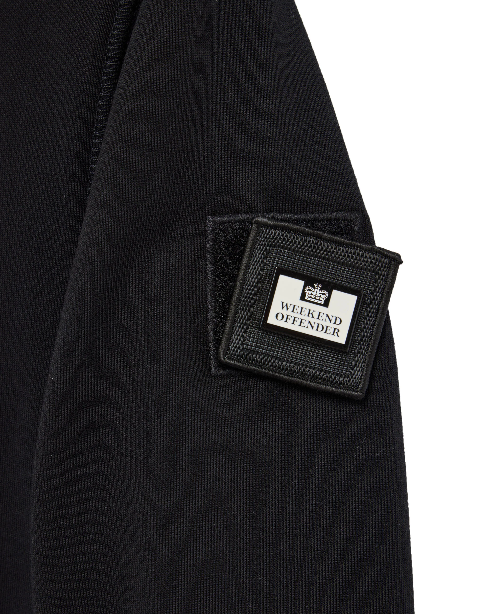Kraviz Quarter Zip Sweatshirt Black - Image 3