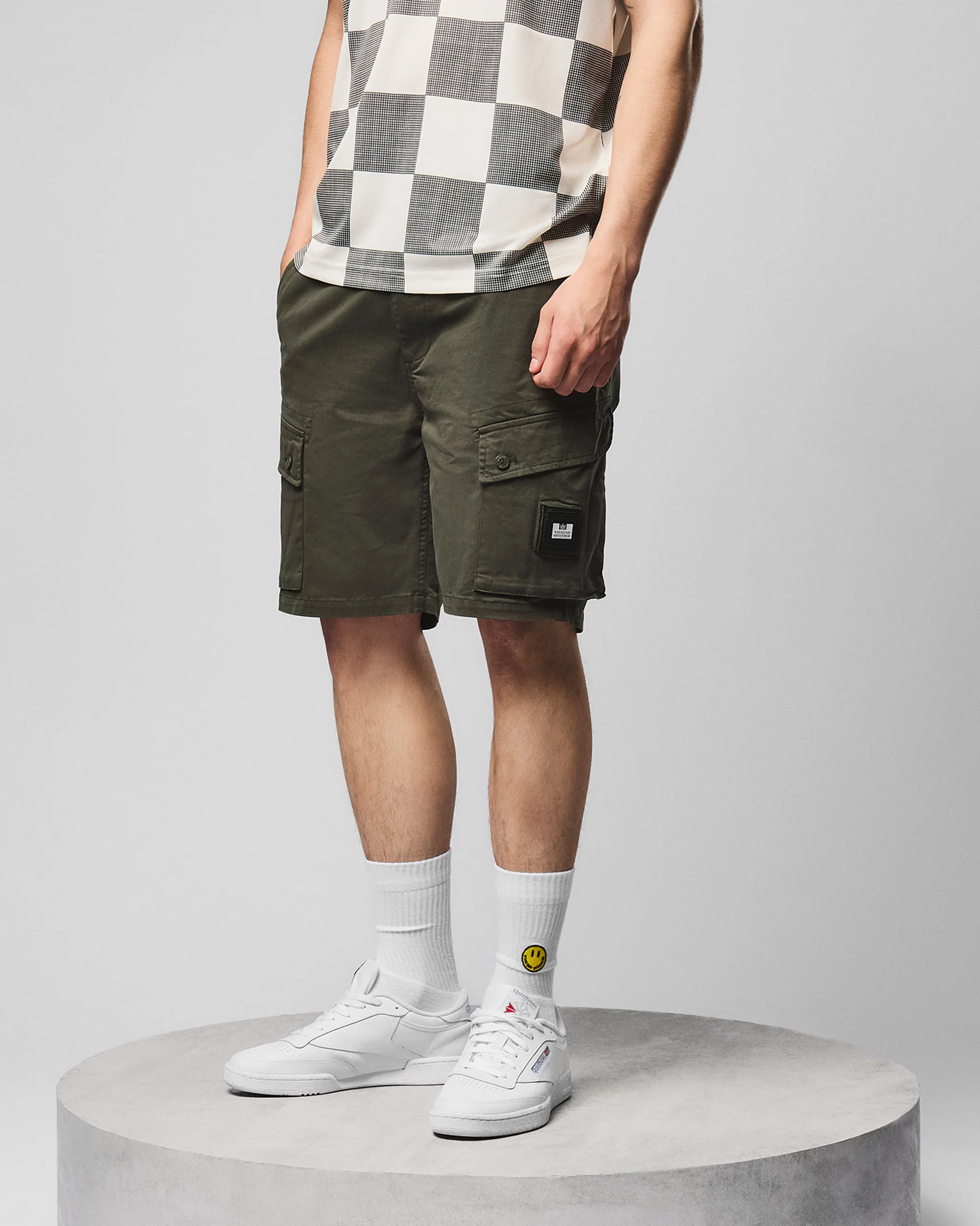 Ksar Cargo Short Black Forest Green - Image 3