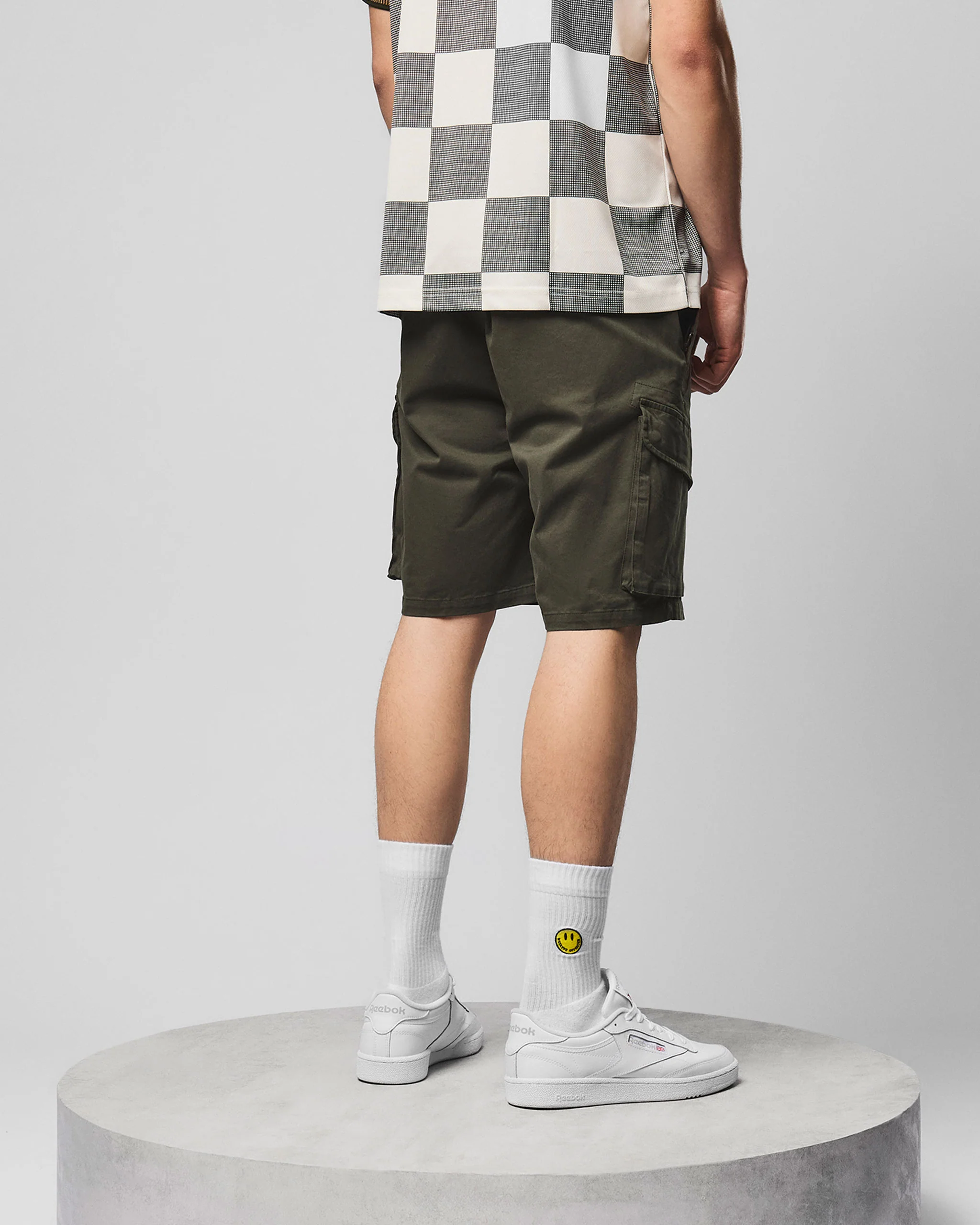 Ksar Cargo Short Black Forest Green - Image 4
