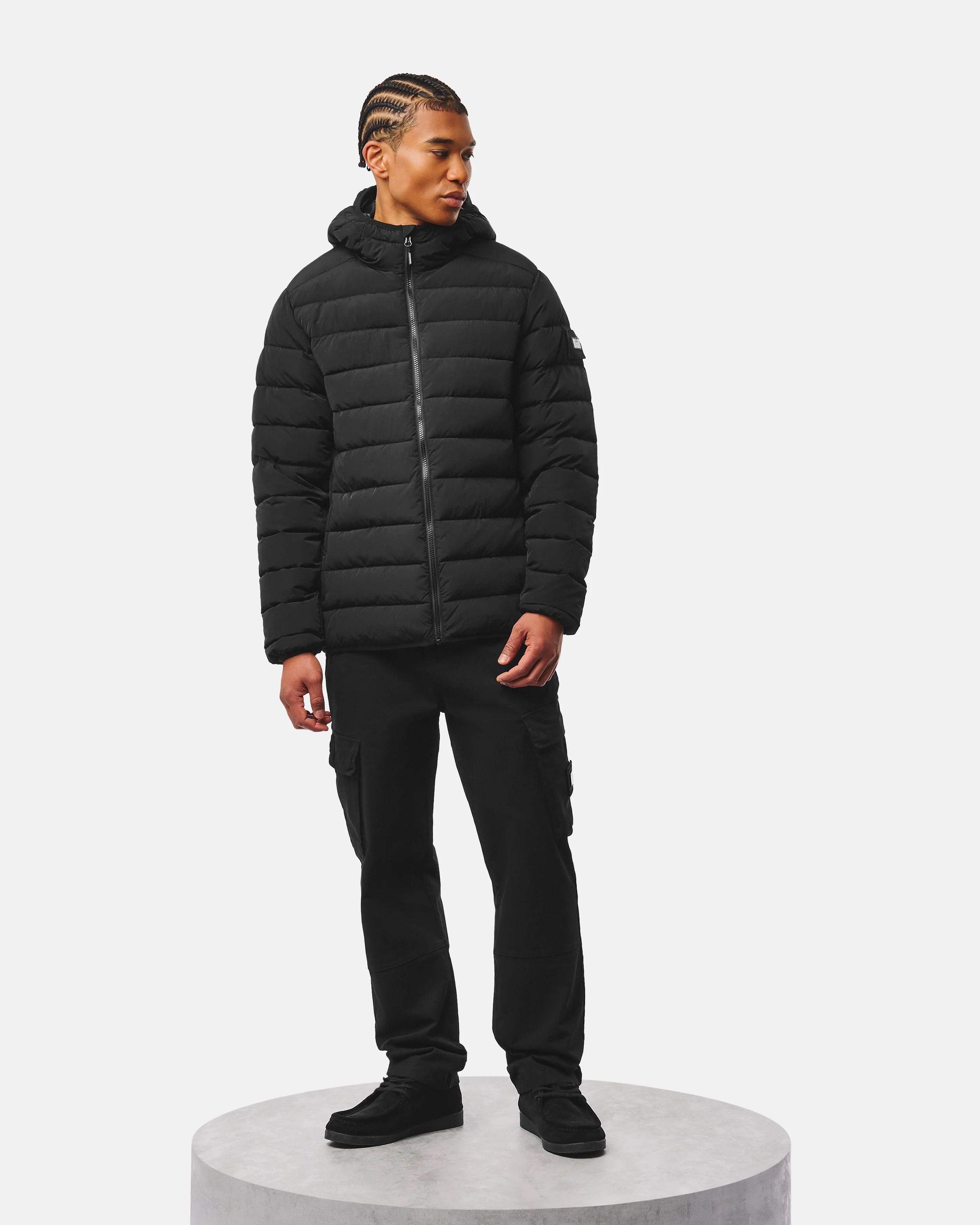 La Guardia Puffer Jacket Black - Image 4