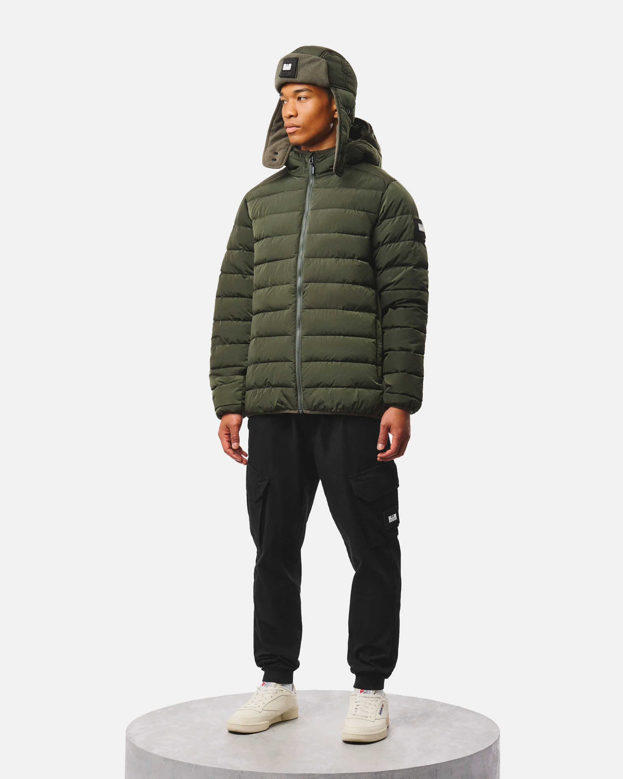 La Guardia Puffer Jacket Black Forest Green - Image 4