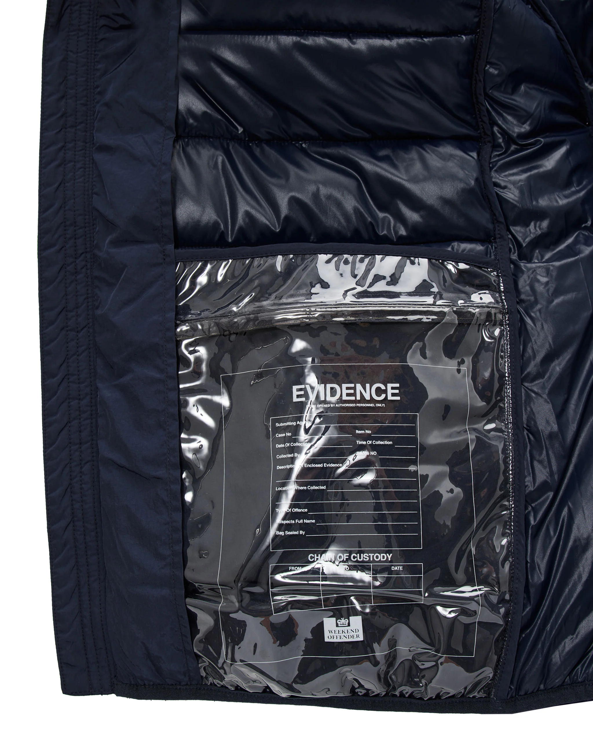 La Guardia Puffer Jacket Navy - Image 8