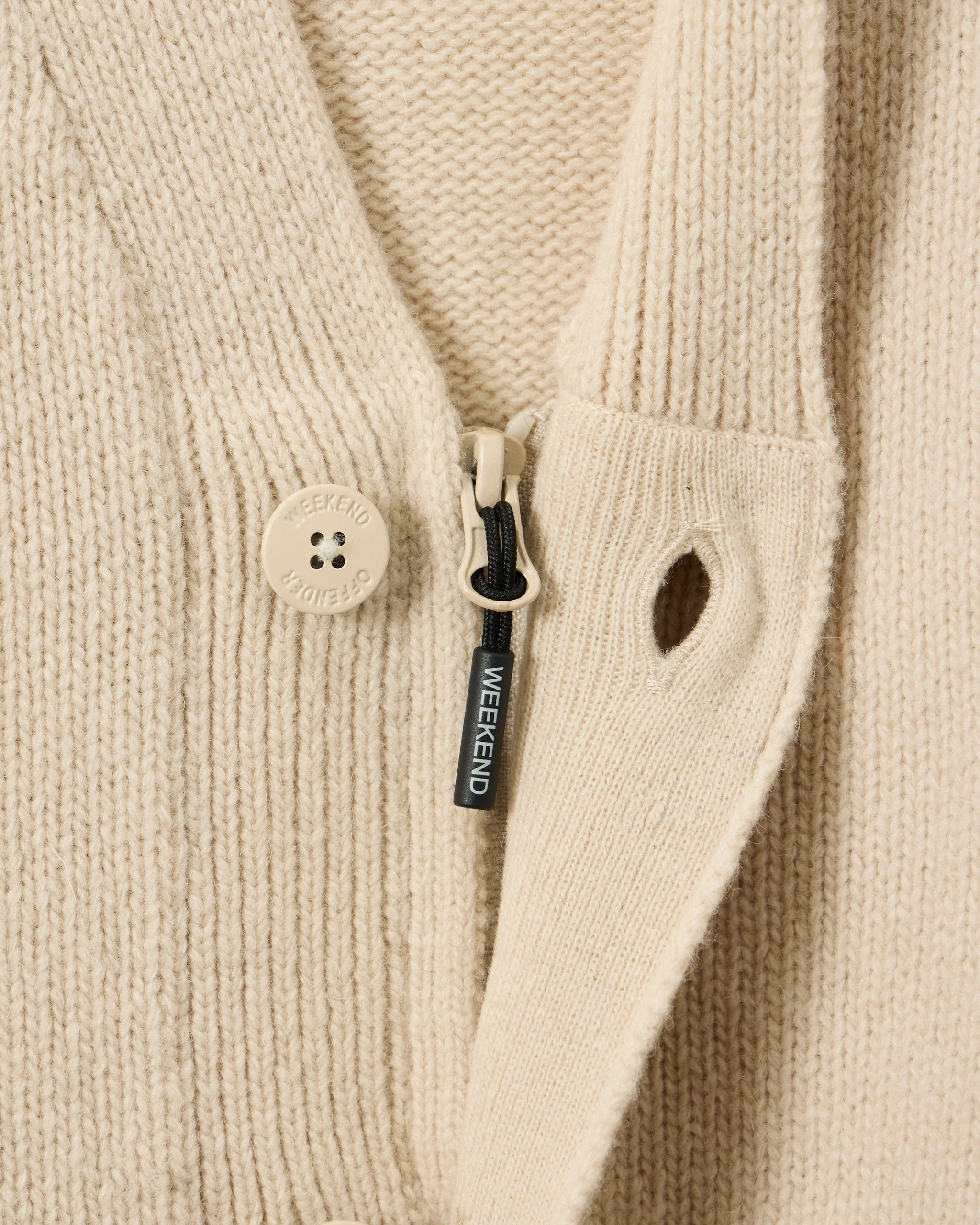 Lauda Wool Cardigan Calcium - Image 5