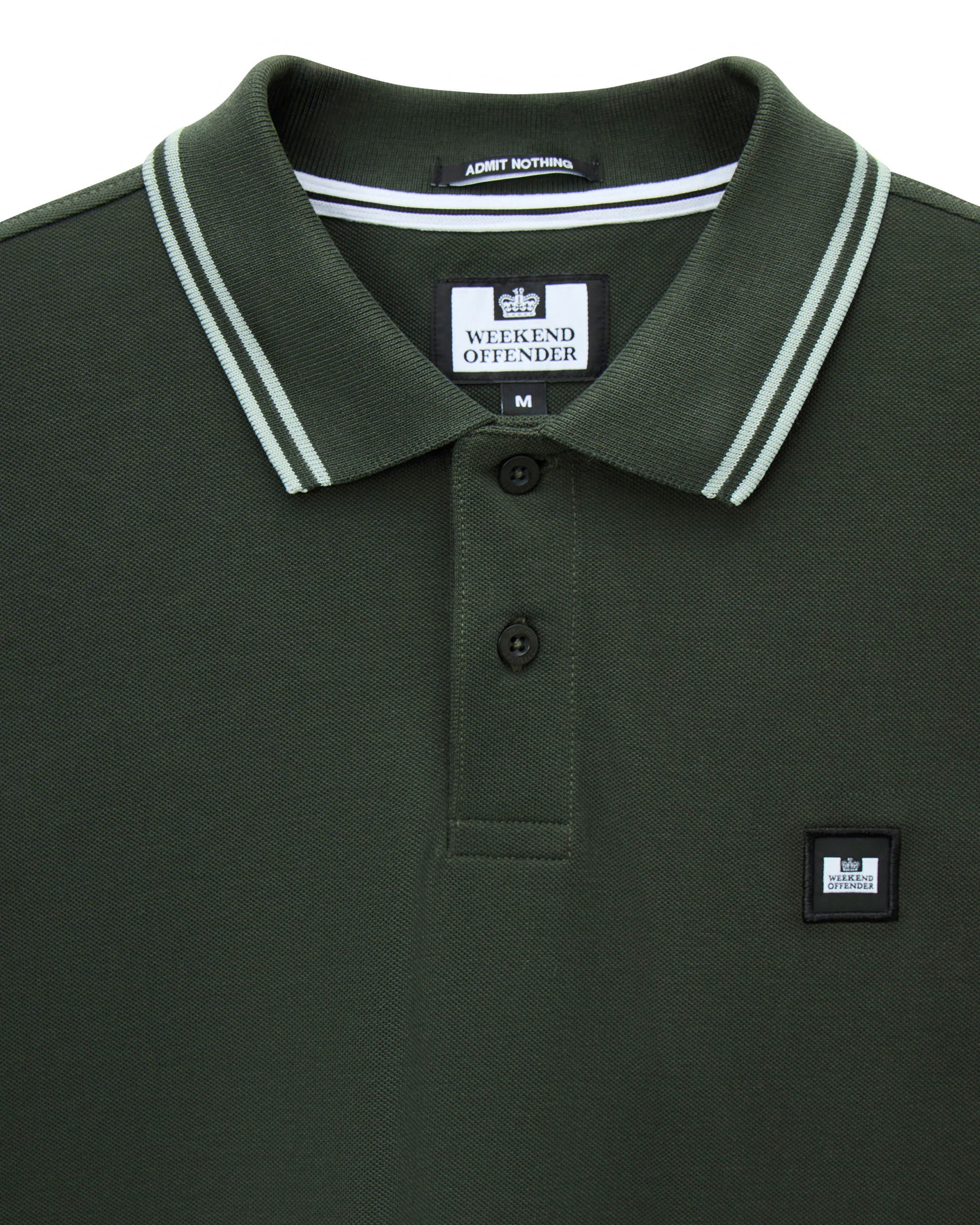 Levanto Polo Shirt Black Forest Green/Julep Green - Image 6