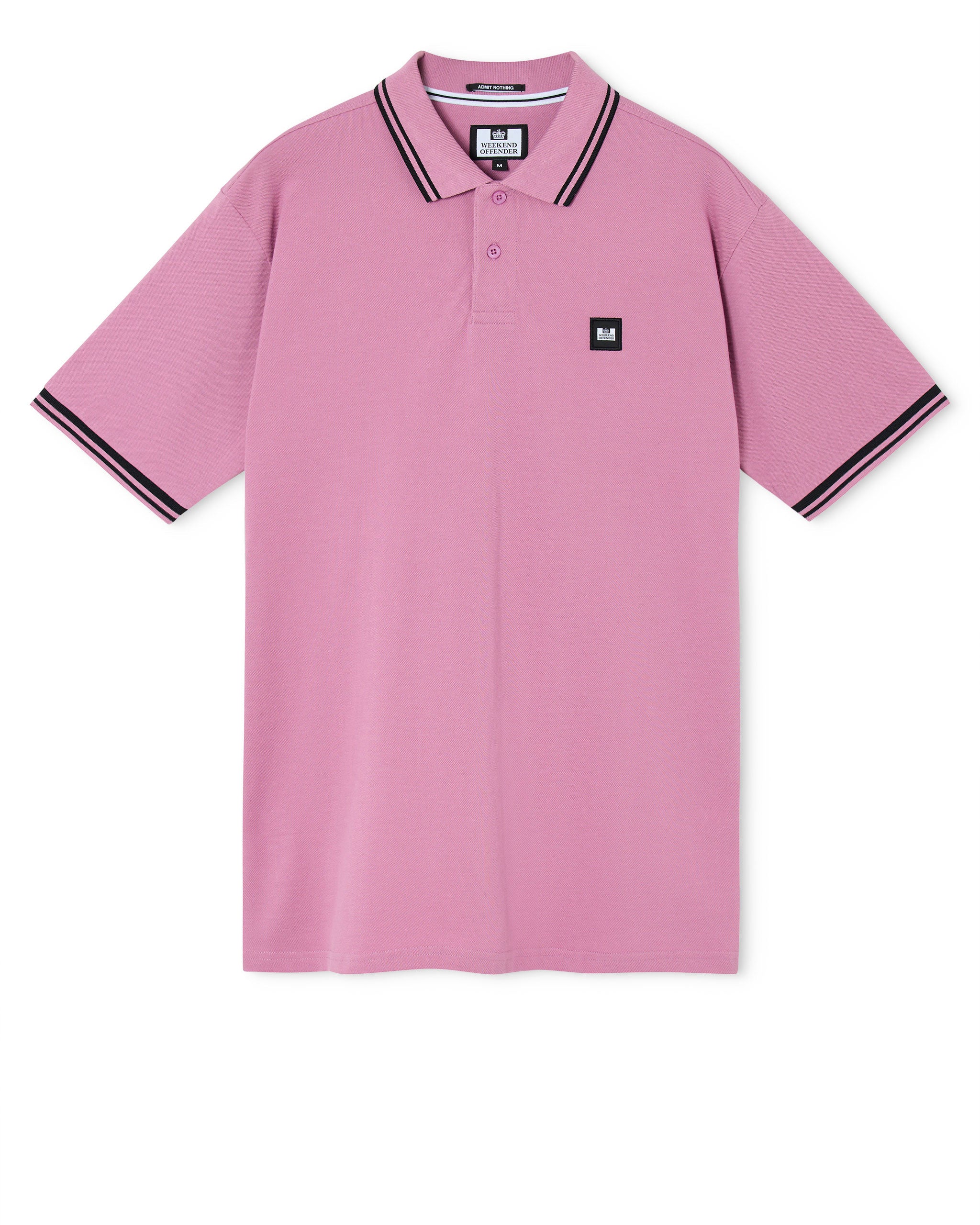 Levanto Polo Shirt Chrosite Pink/Black