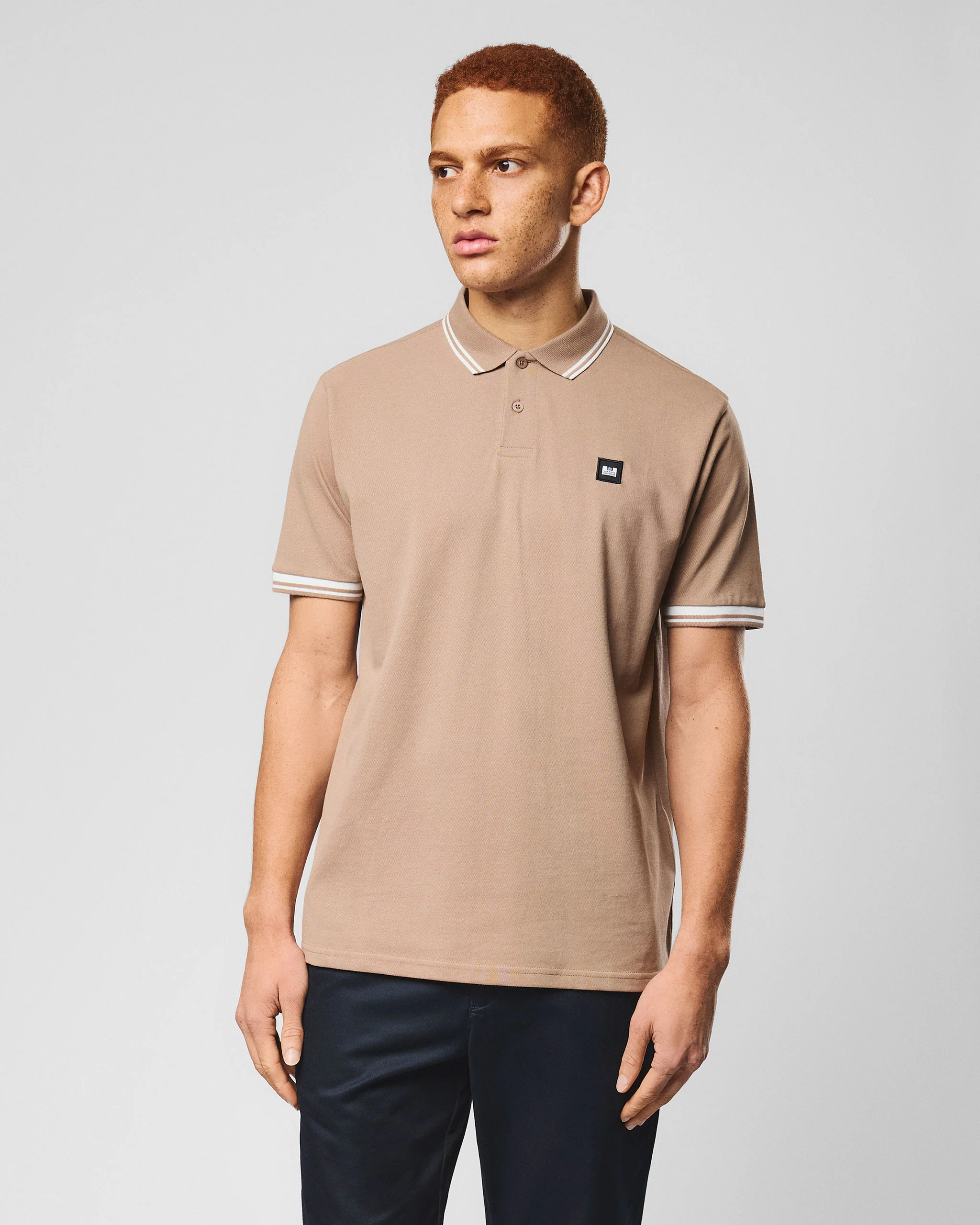 Levanto Polo Shirt Driftwood/Ghost - Image 3