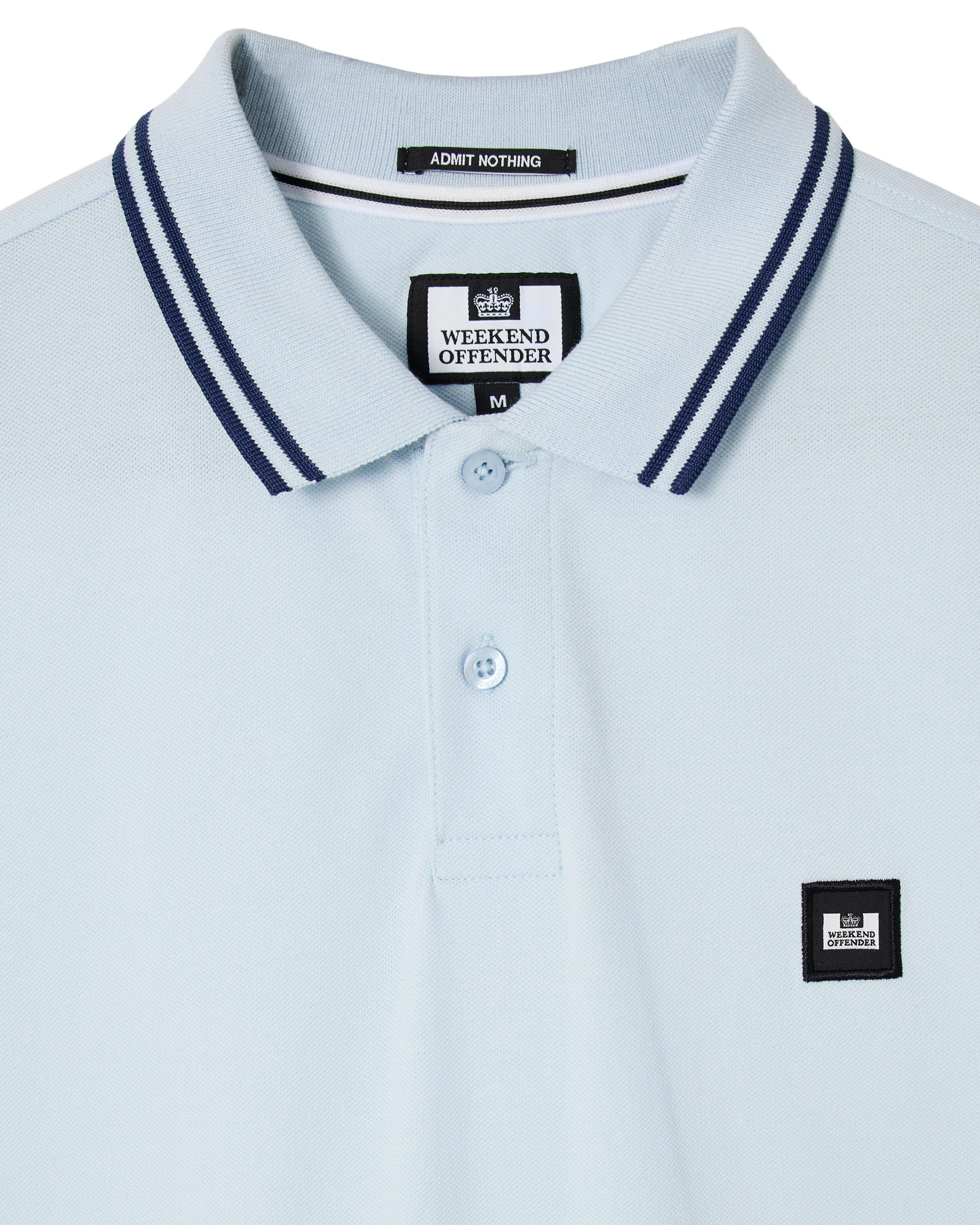 Levanto Polo Shirt Sky Blue/Dark Sapphire Blue - Image 5