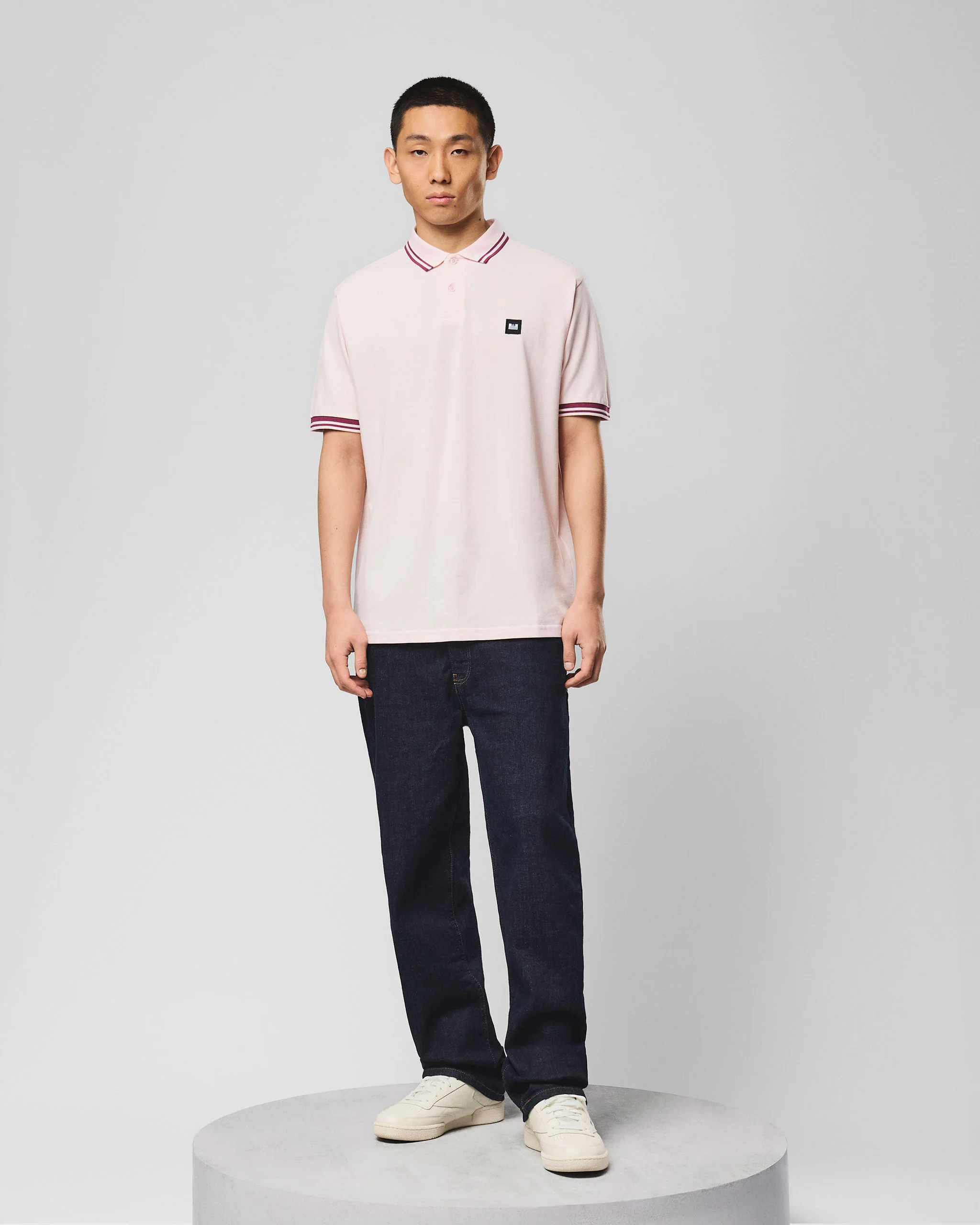 Levanto Polo Shirt Soft Pink/Kirsch - Image 2