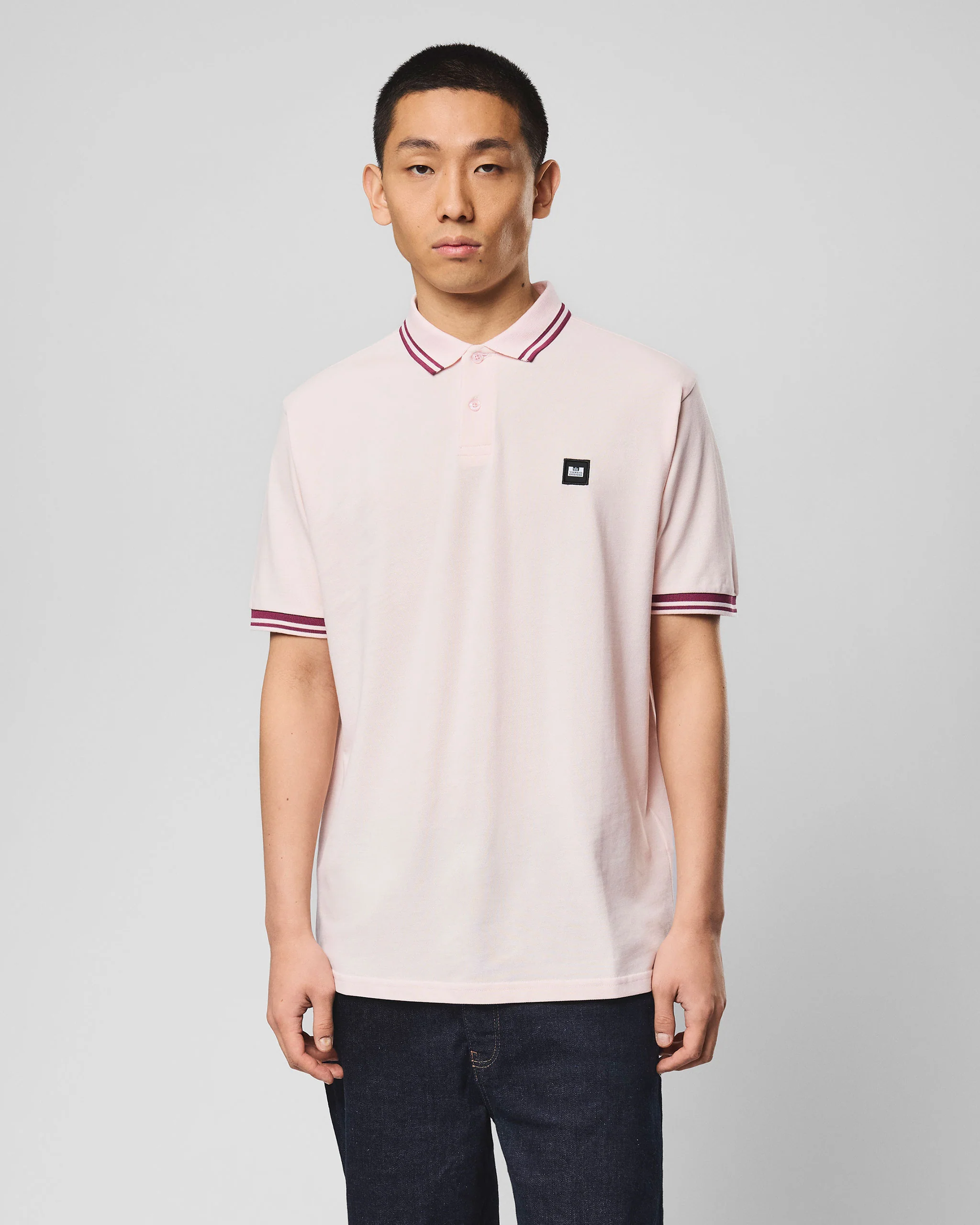 Levanto Polo Shirt Soft Pink/Kirsch - Image 3