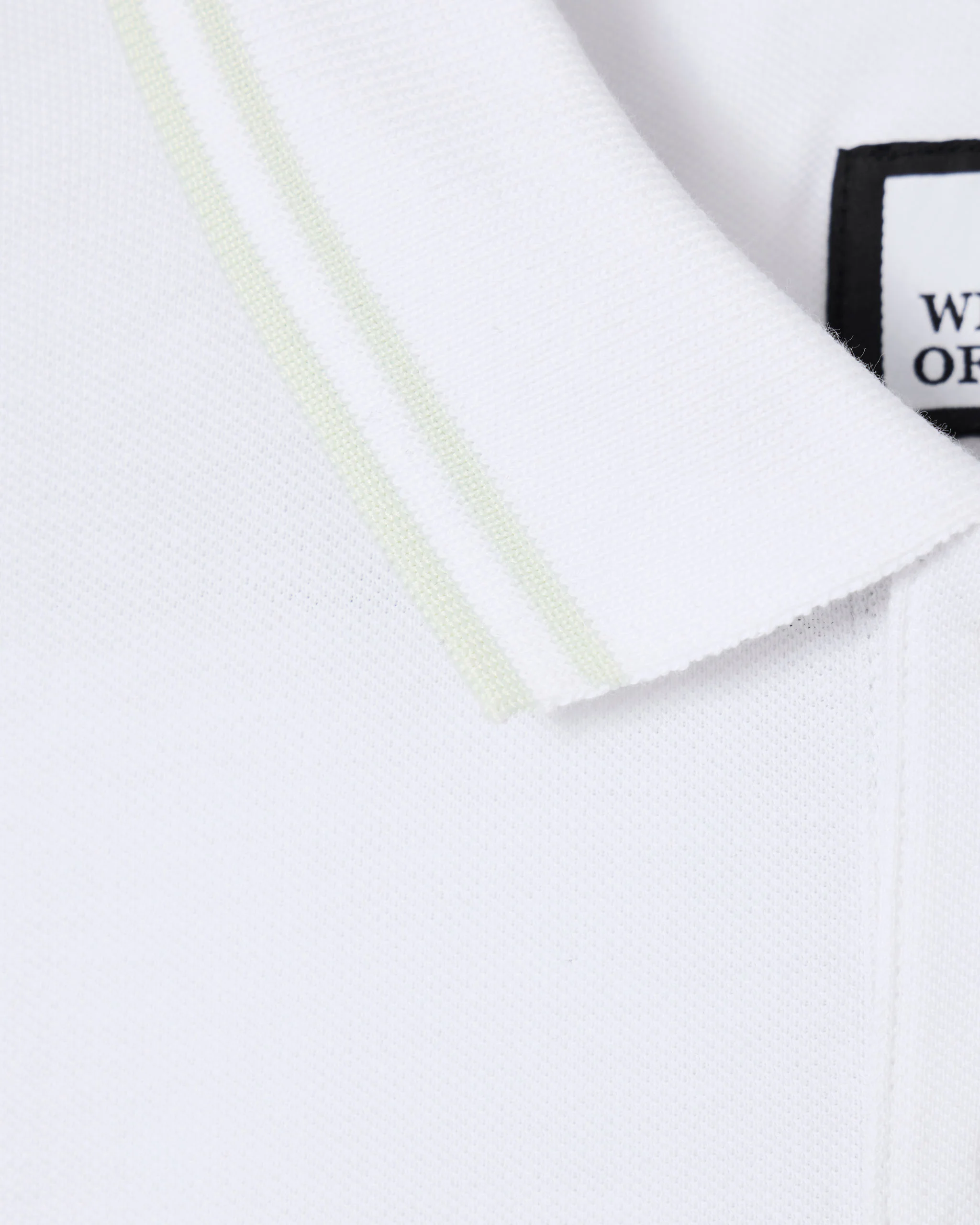Levanto Polo Shirt White/Amazonite Green - Image 7