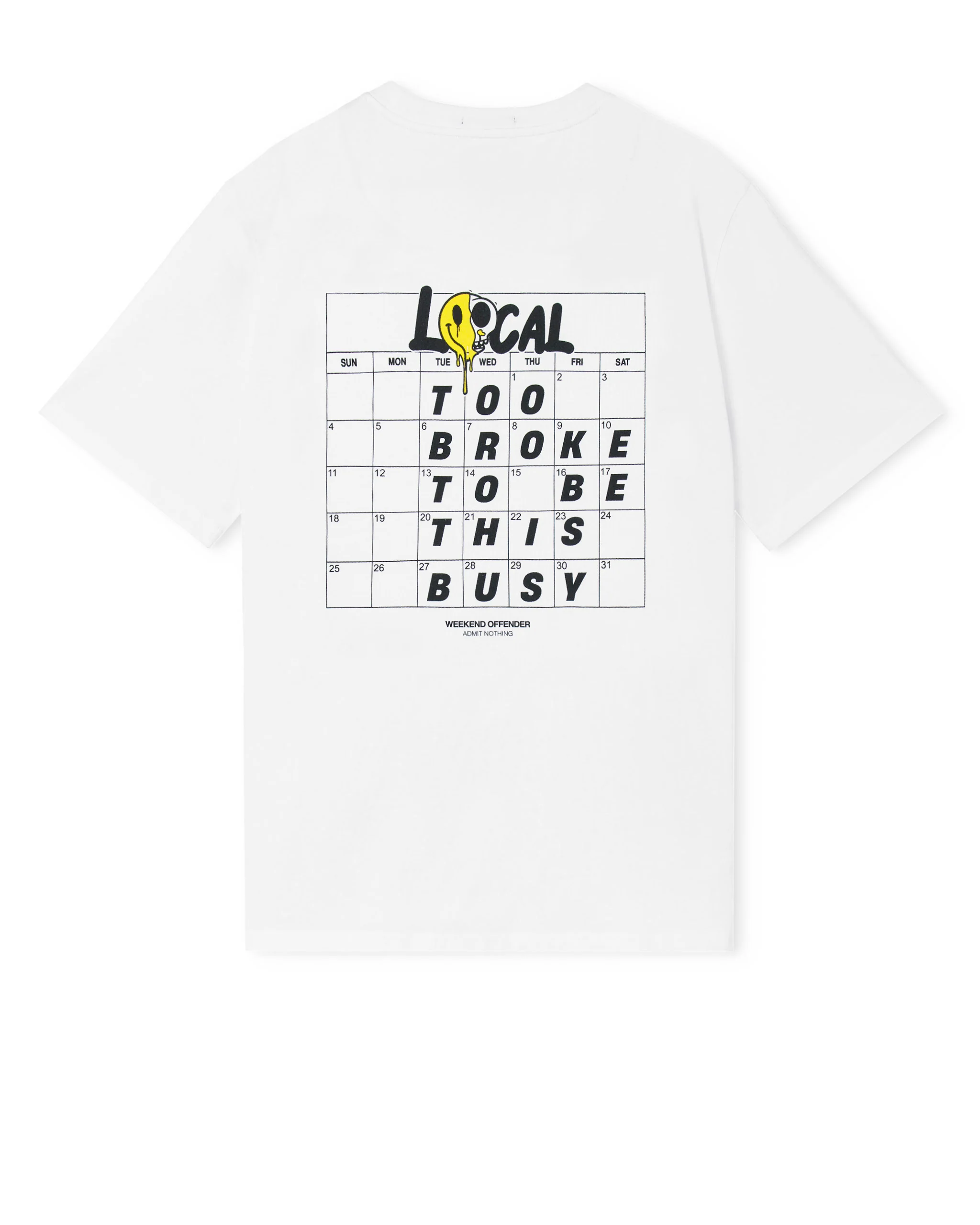 Local Graphic T-Shirt White - Image 3