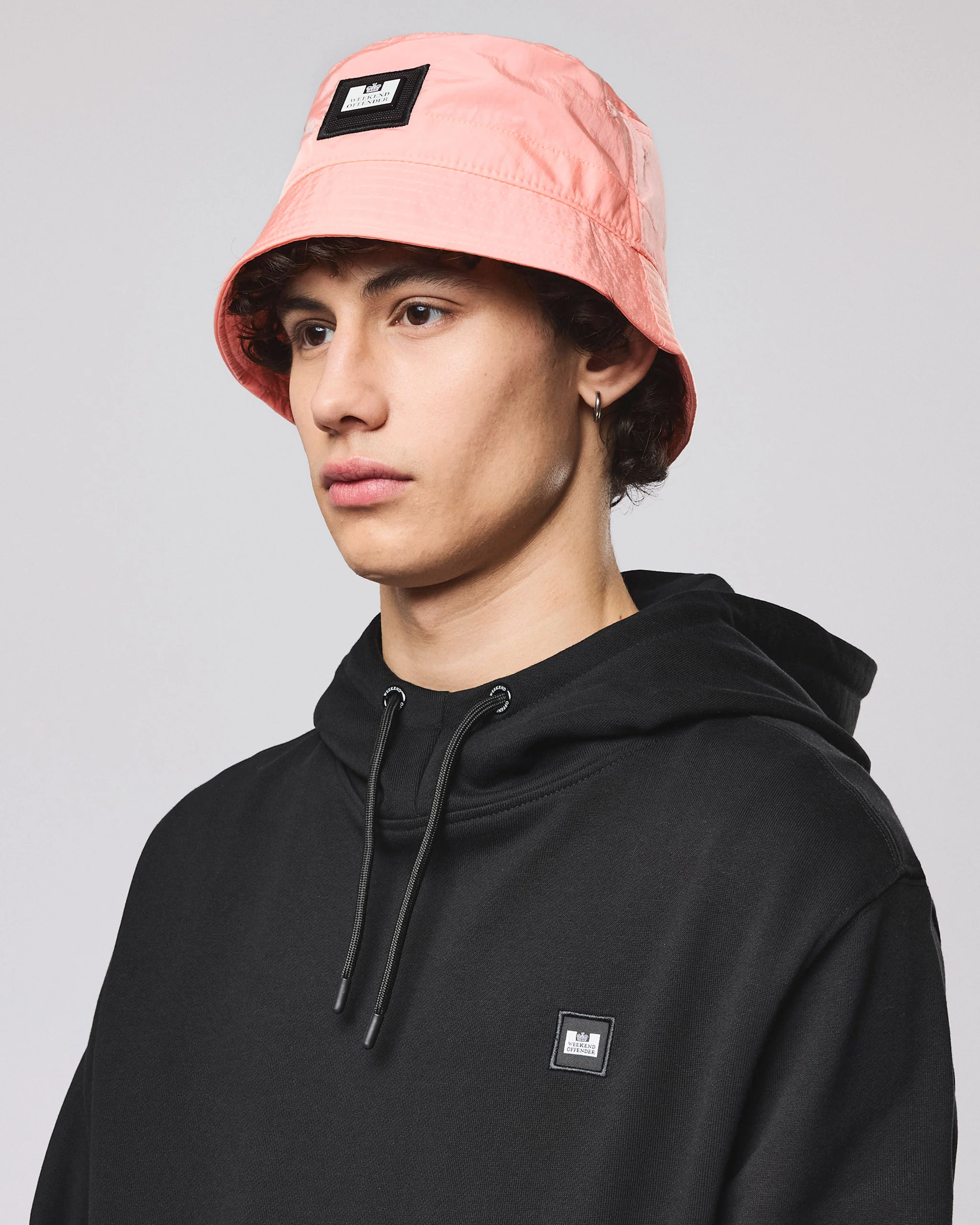 Long Beach Blvd Bucket Hat Coral - Image 2
