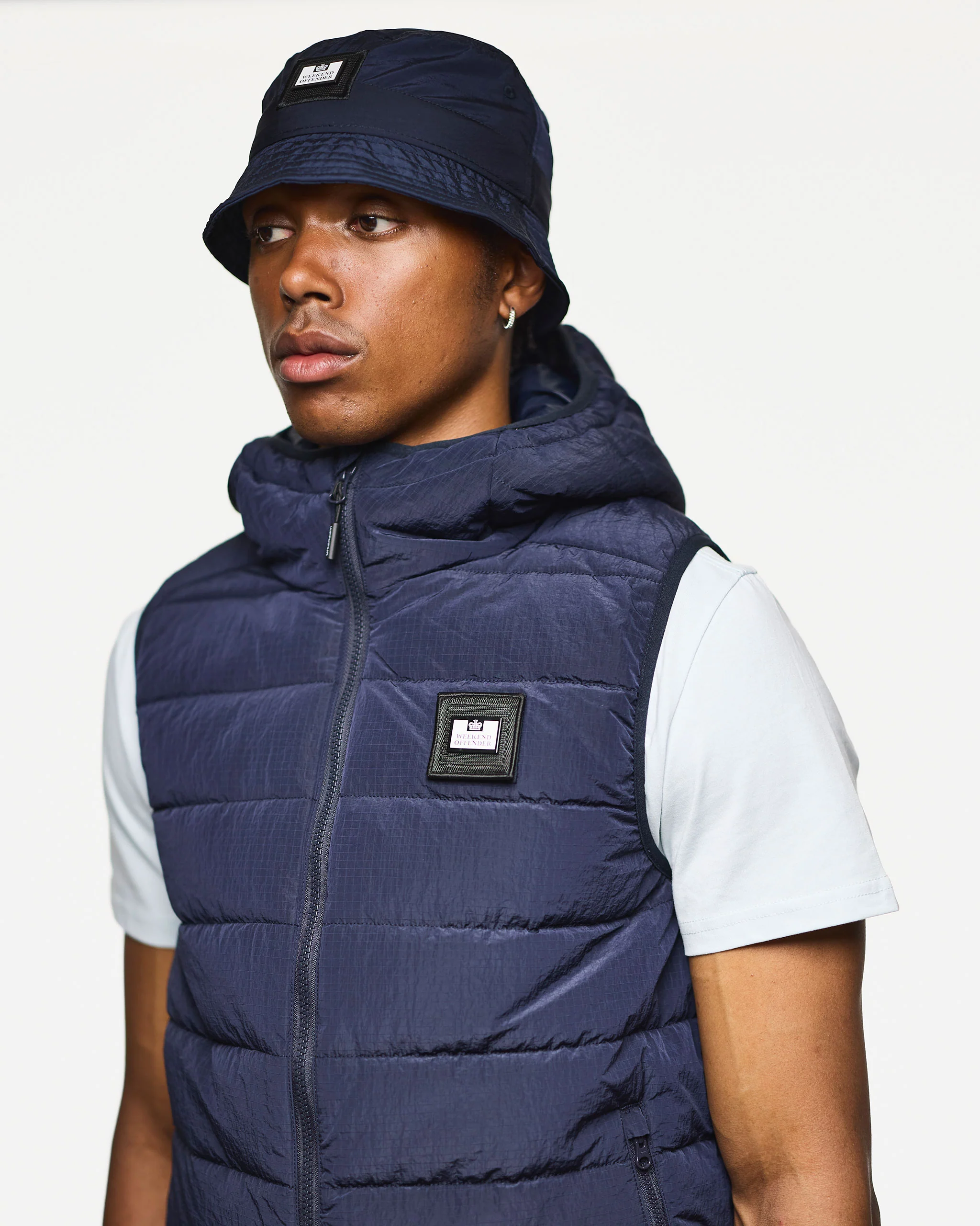 Long Beach Blvd Bucket Hat Navy - Image 3
