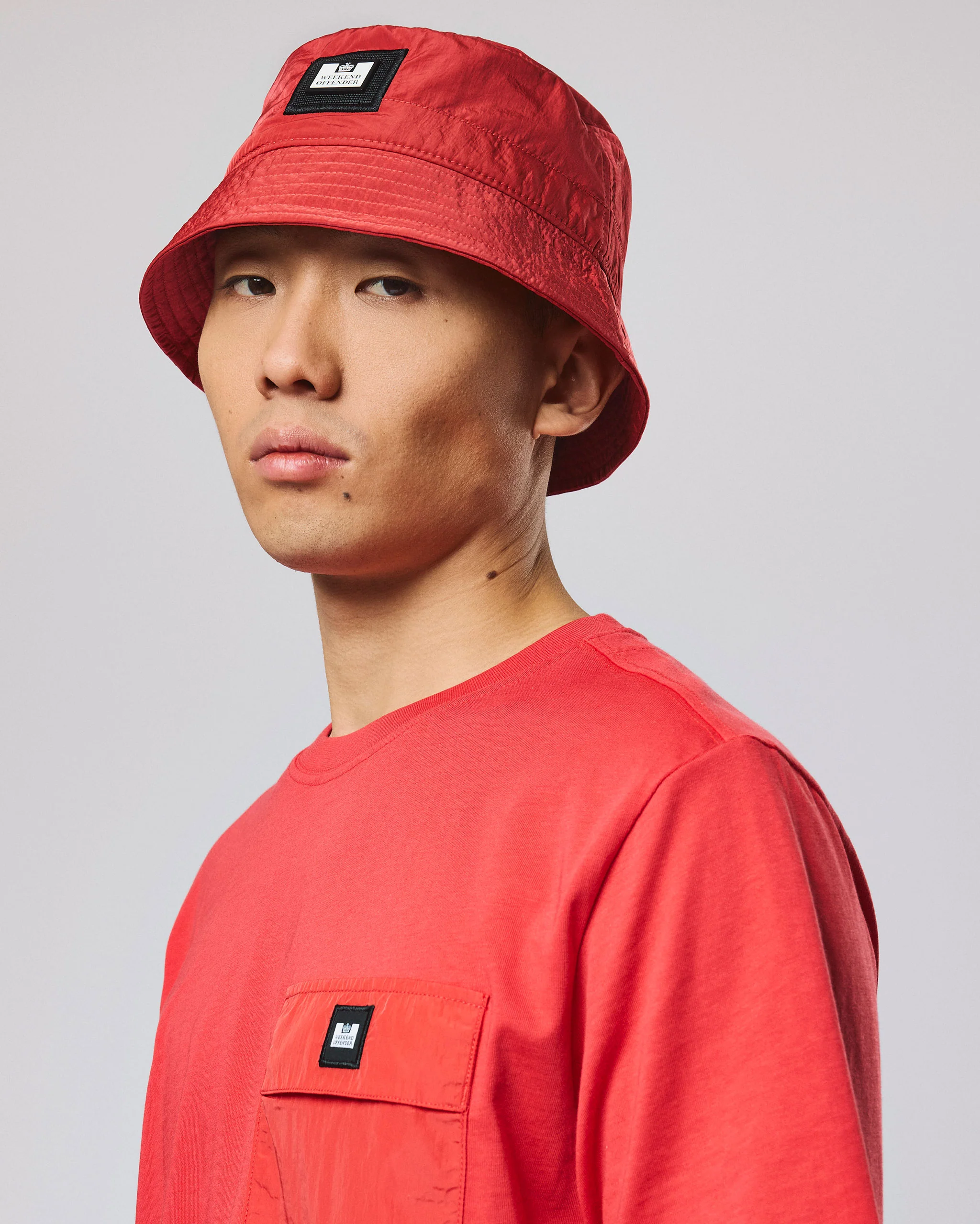Long Beach Blvd Bucket Hat Watermelon - Image 2