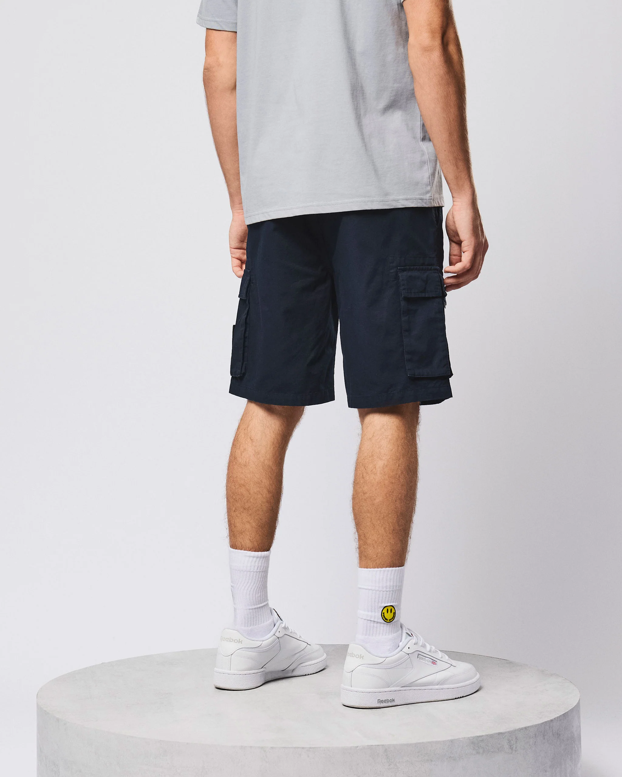 Mascia Cargo Short Navy - Image 4
