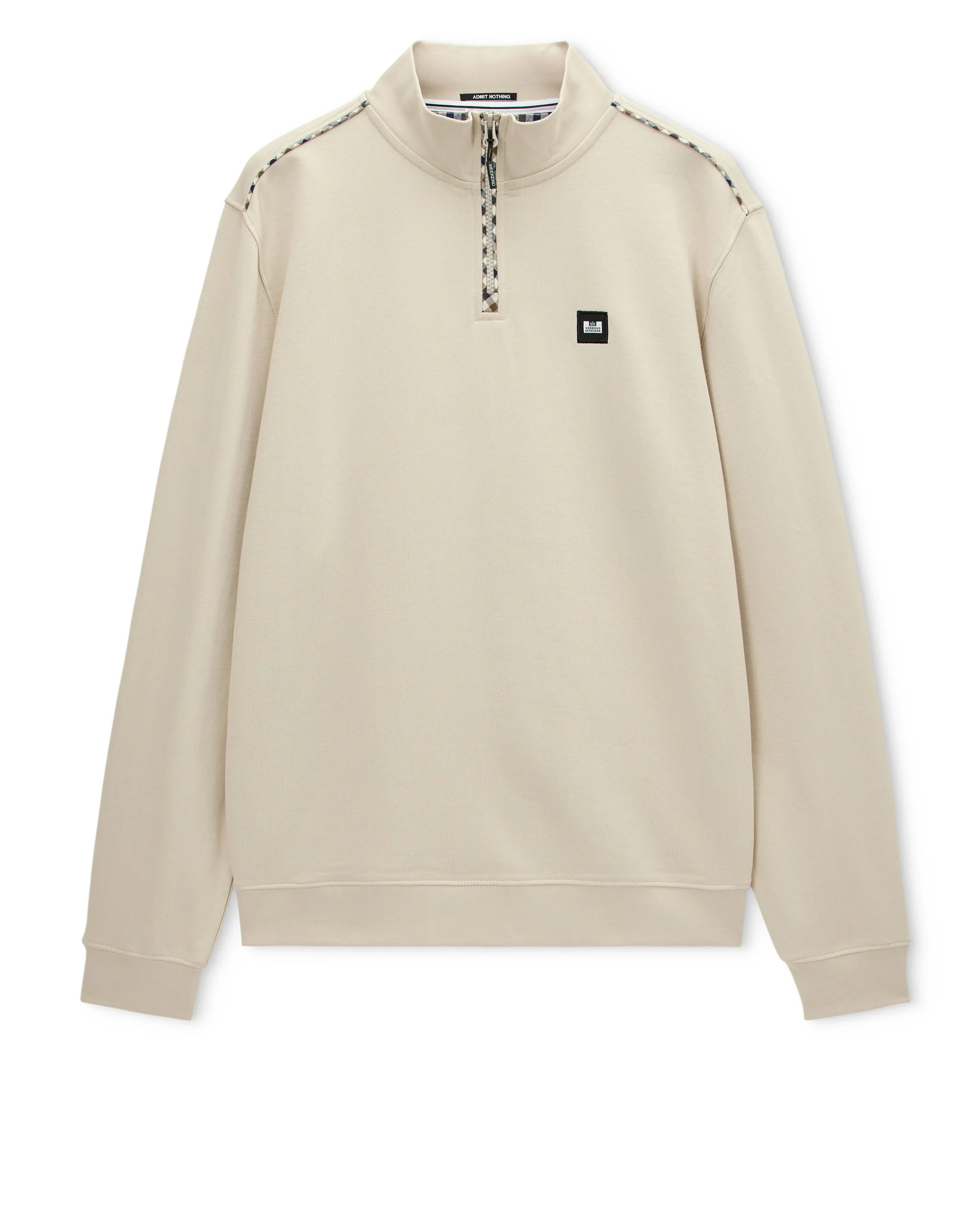 Matisa Quarter Zip Sweatshirt Cement