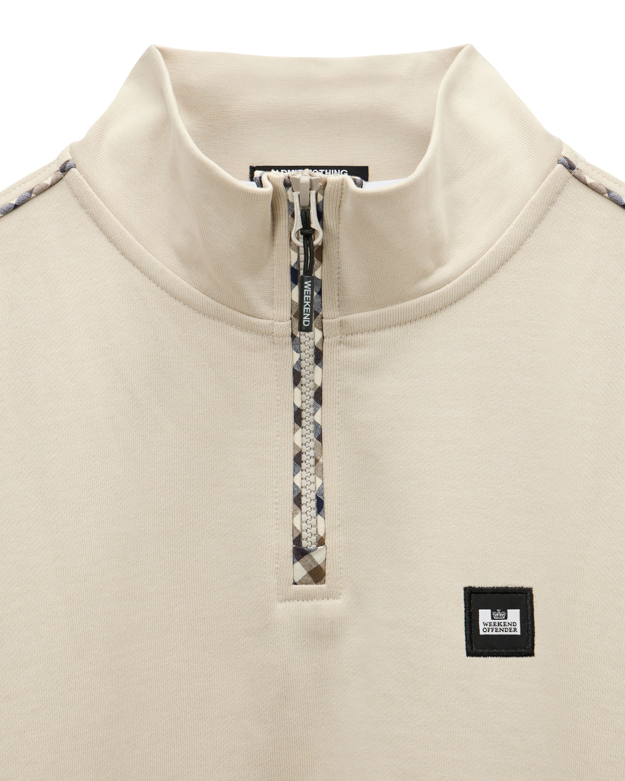 Matisa Quarter Zip Sweatshirt Cement - Image 6