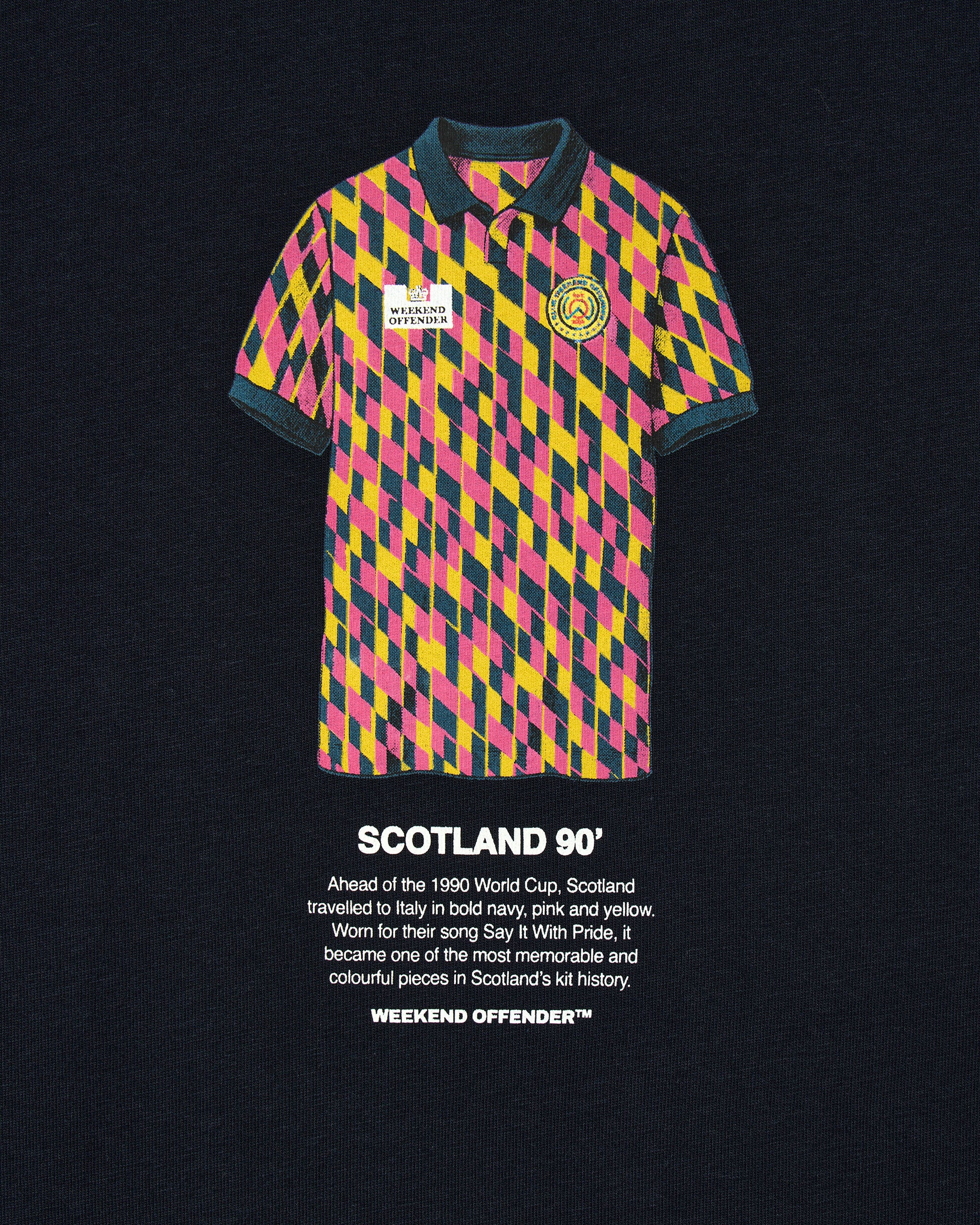 McCoist Graphic T-Shirt Navy - Image 2