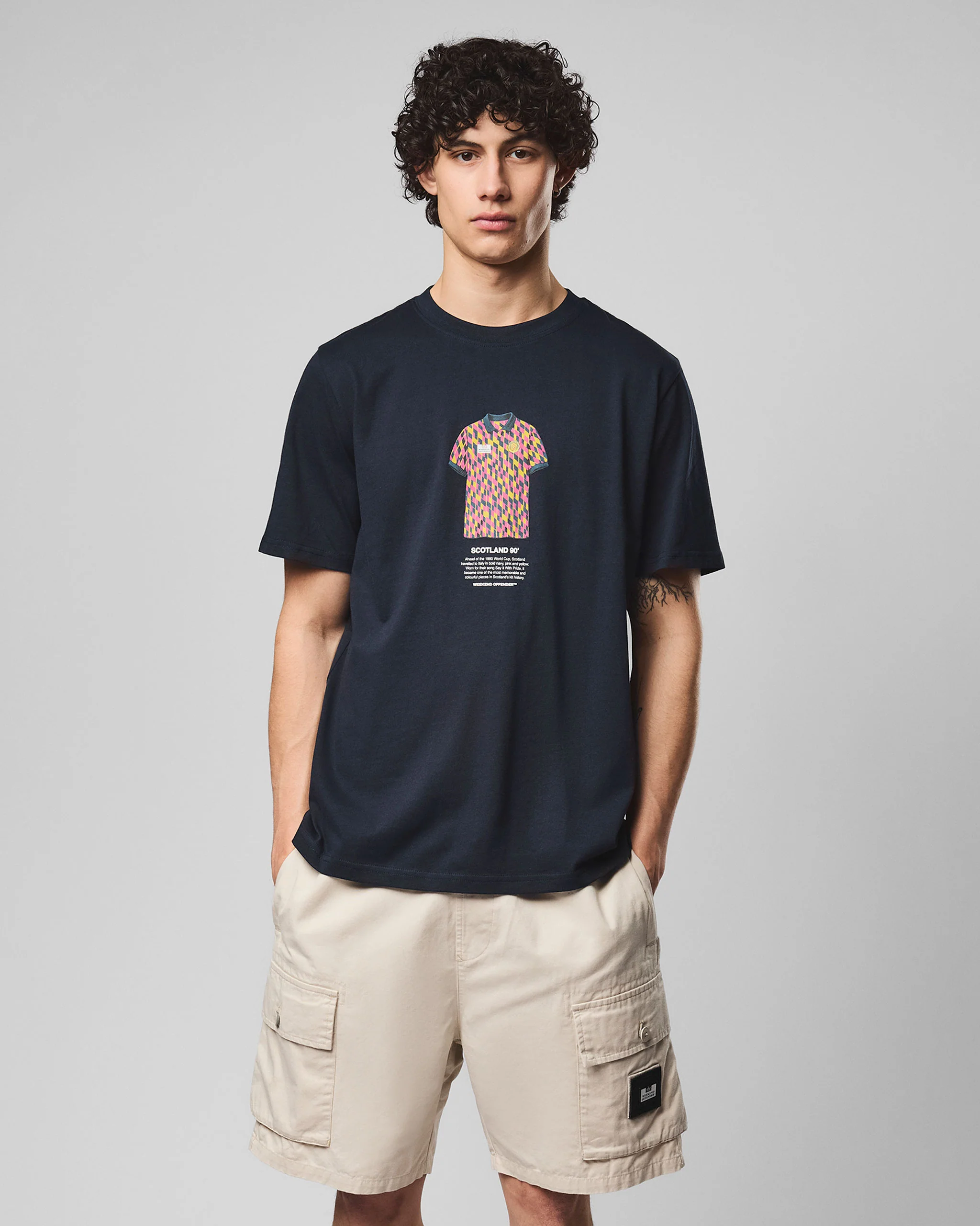McCoist Graphic T-Shirt Navy - Image 3