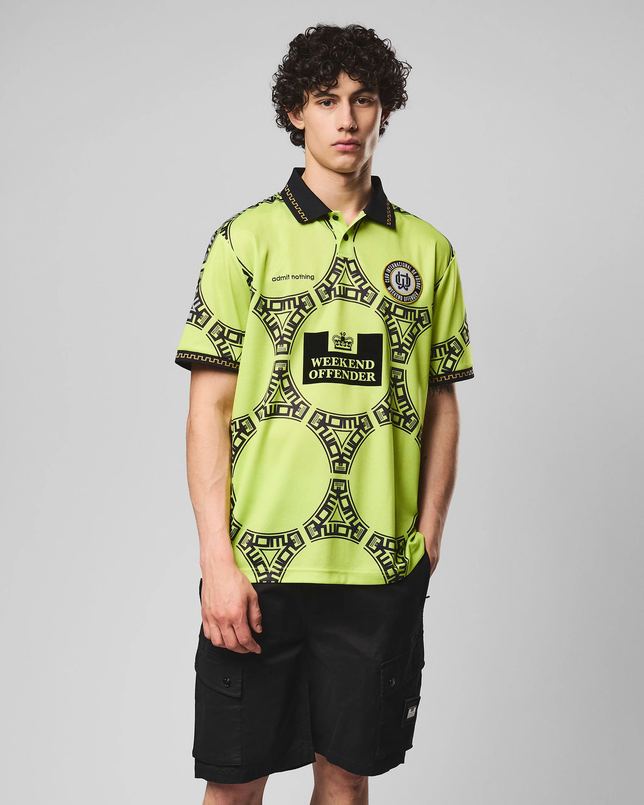 Mexico Football Shirt Lime - Image 3