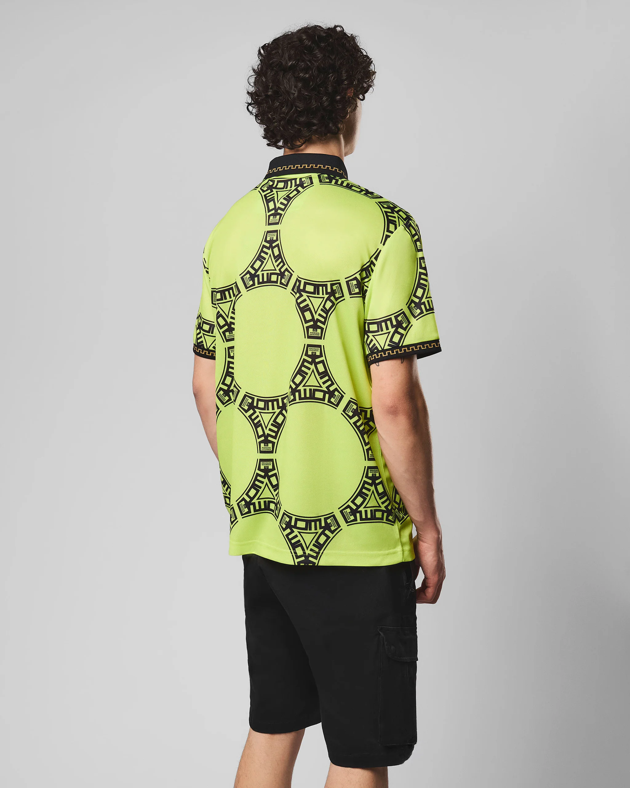 Mexico Football Shirt Lime - Image 5