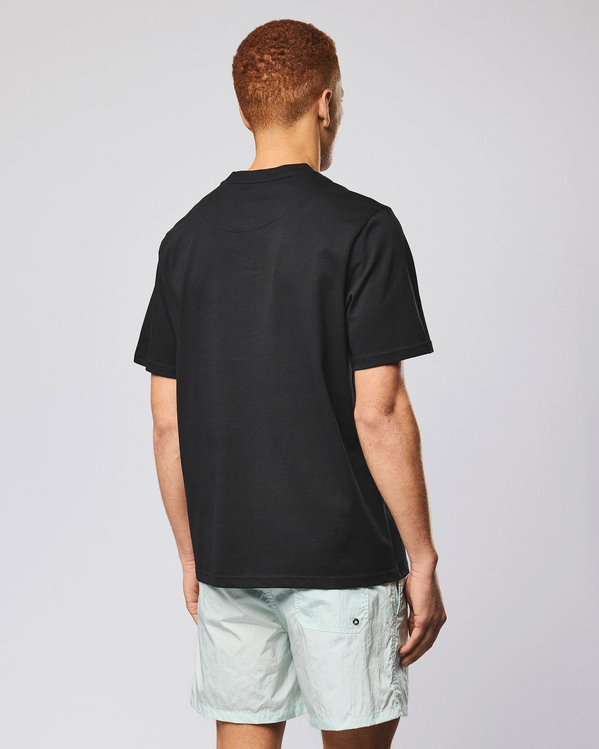 Millergrove T-Shirt Black/Amazonite Green - Image 4