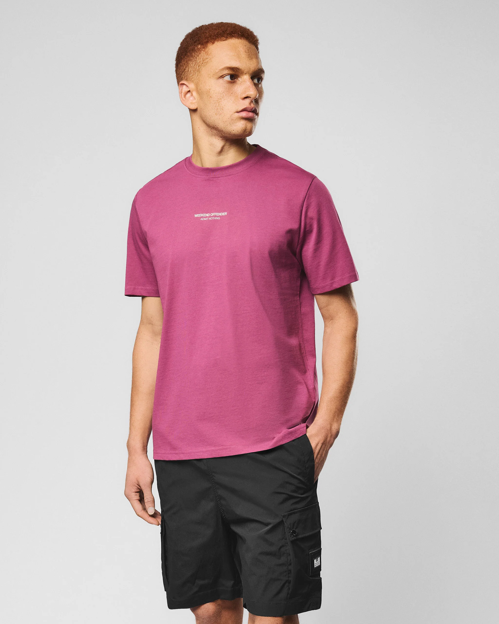 Millergrove T-Shirt Kirsch/Cement - Image 2