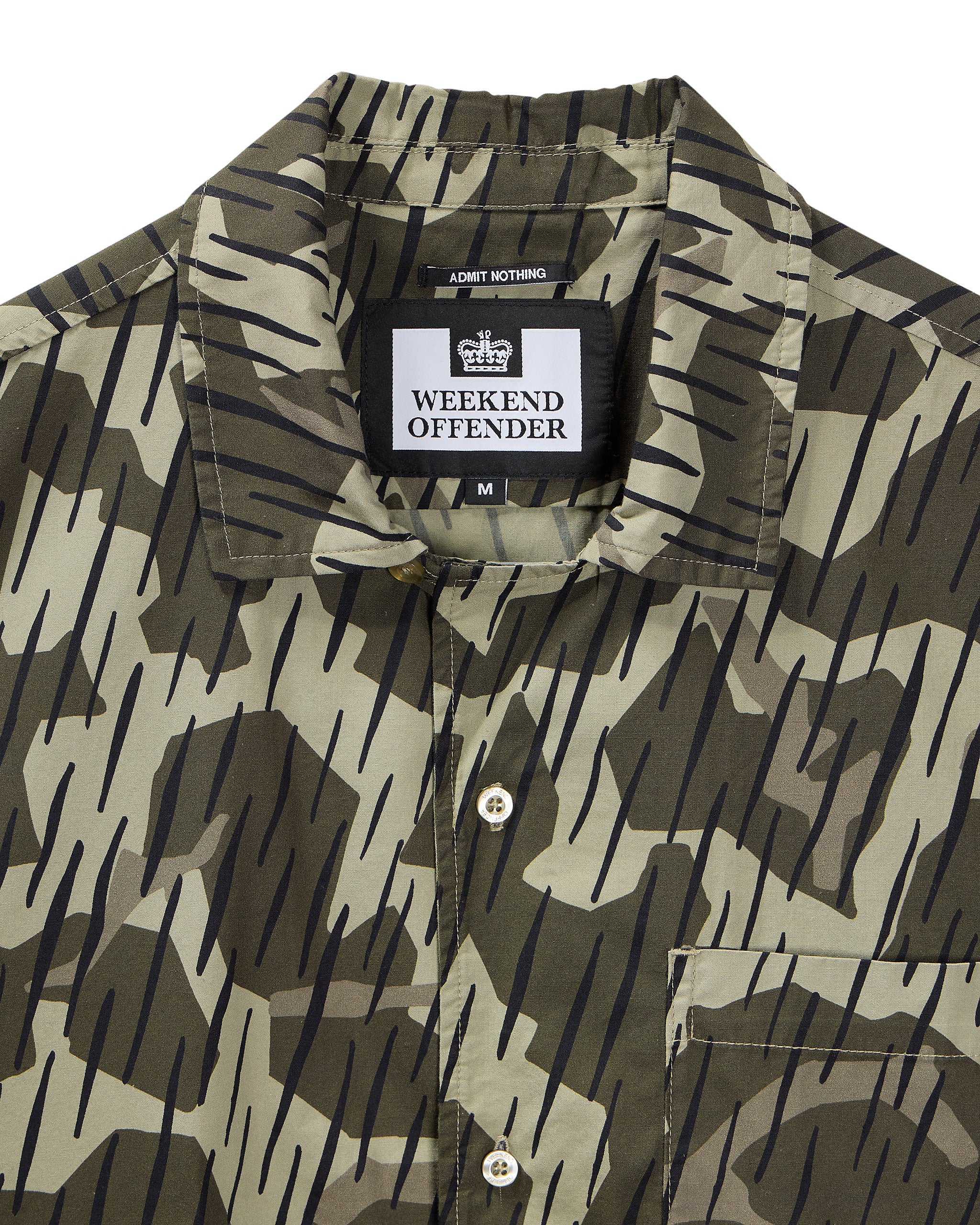 Monuriki Shirt Castle Green Rain Camo - Image 6